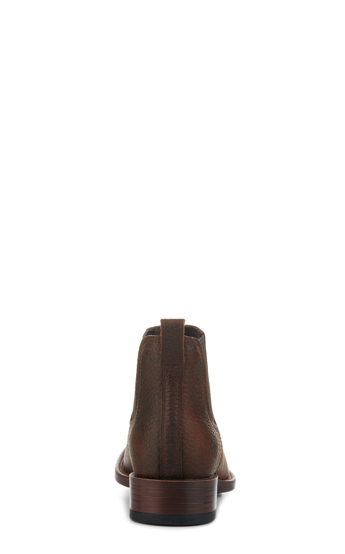Ariat Men's Booker Ultra Oiled Brown Bantamweight Wide Square Toe Chelsea Boots - Image 1