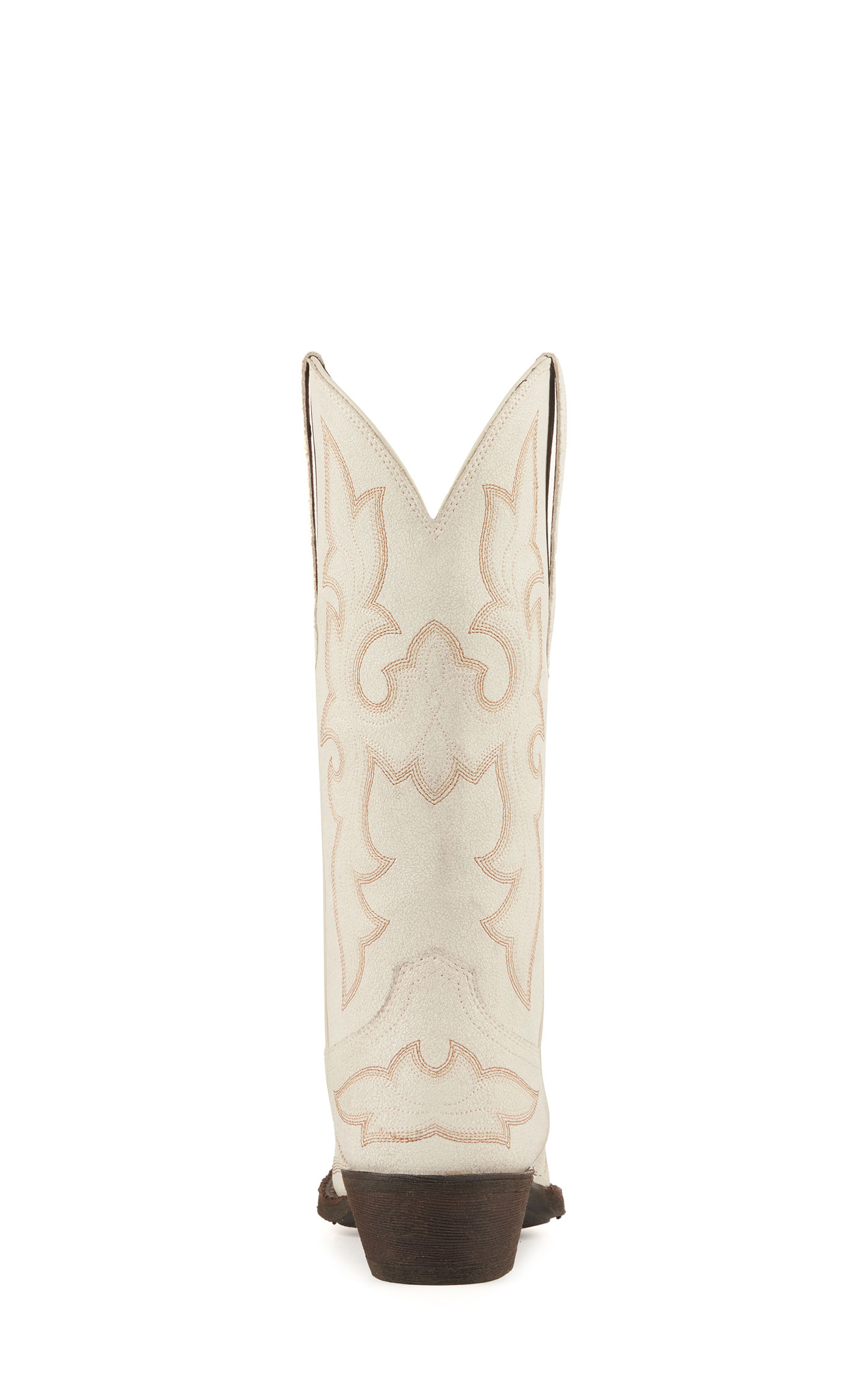 Ariat Women's Jennings Ivory White StretchFit Snip Toe Cowboy Boots - Image 1