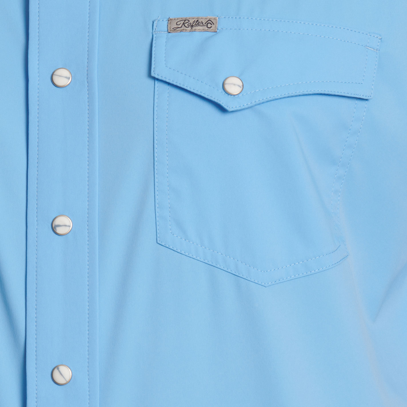 Rafter C Men's Blue Fishing Shirt - Image 1