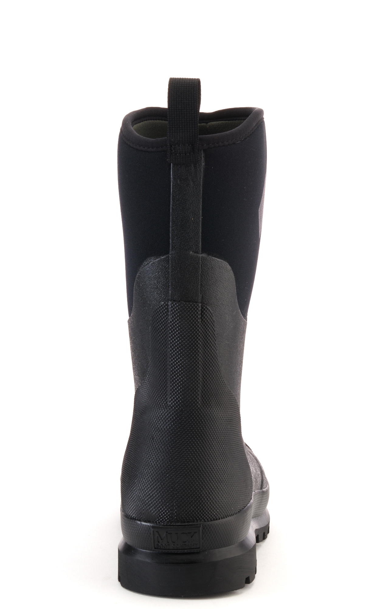 Muck Chore Classic Women's Black Mid Rise Waterproof Round Toe Rubber Boot - Image 1