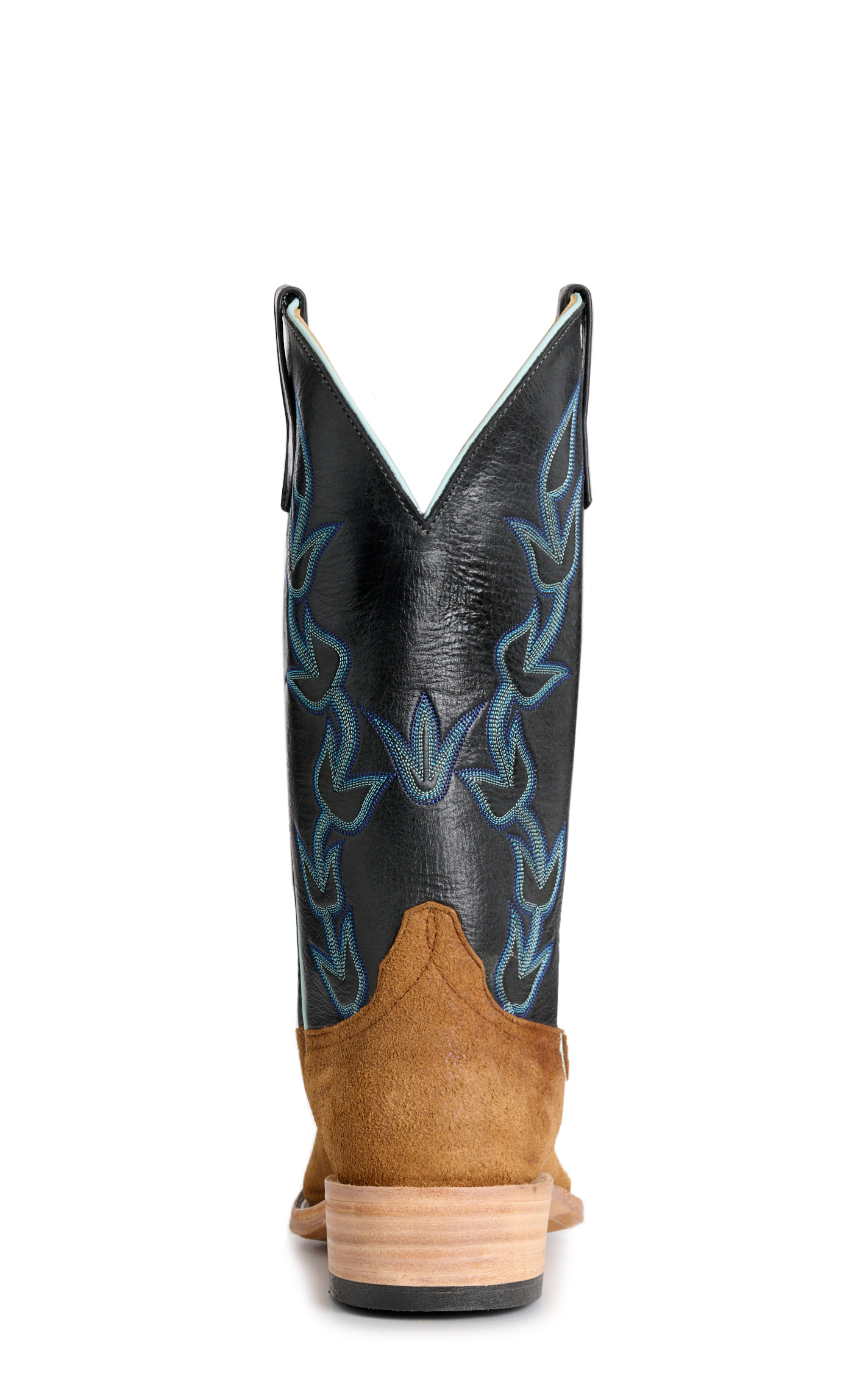 Anderson Bean Men's Toasted Sand & Black Avatar Cutter Toe Cowboy Boots - Image 1