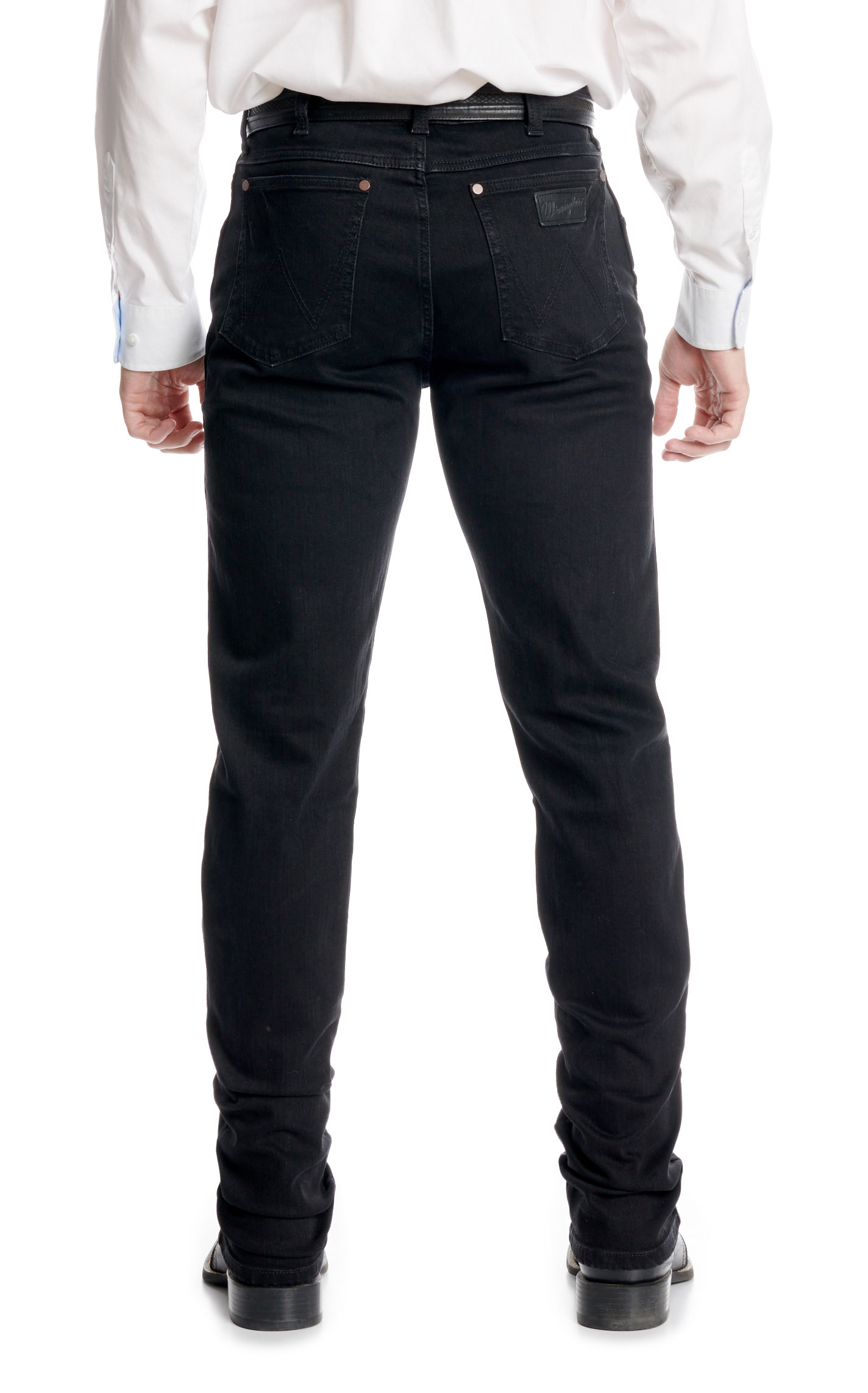 Wrangler Retro Men's 88 Blackwell Black Slim Straight Leg Jeans - Image 1
