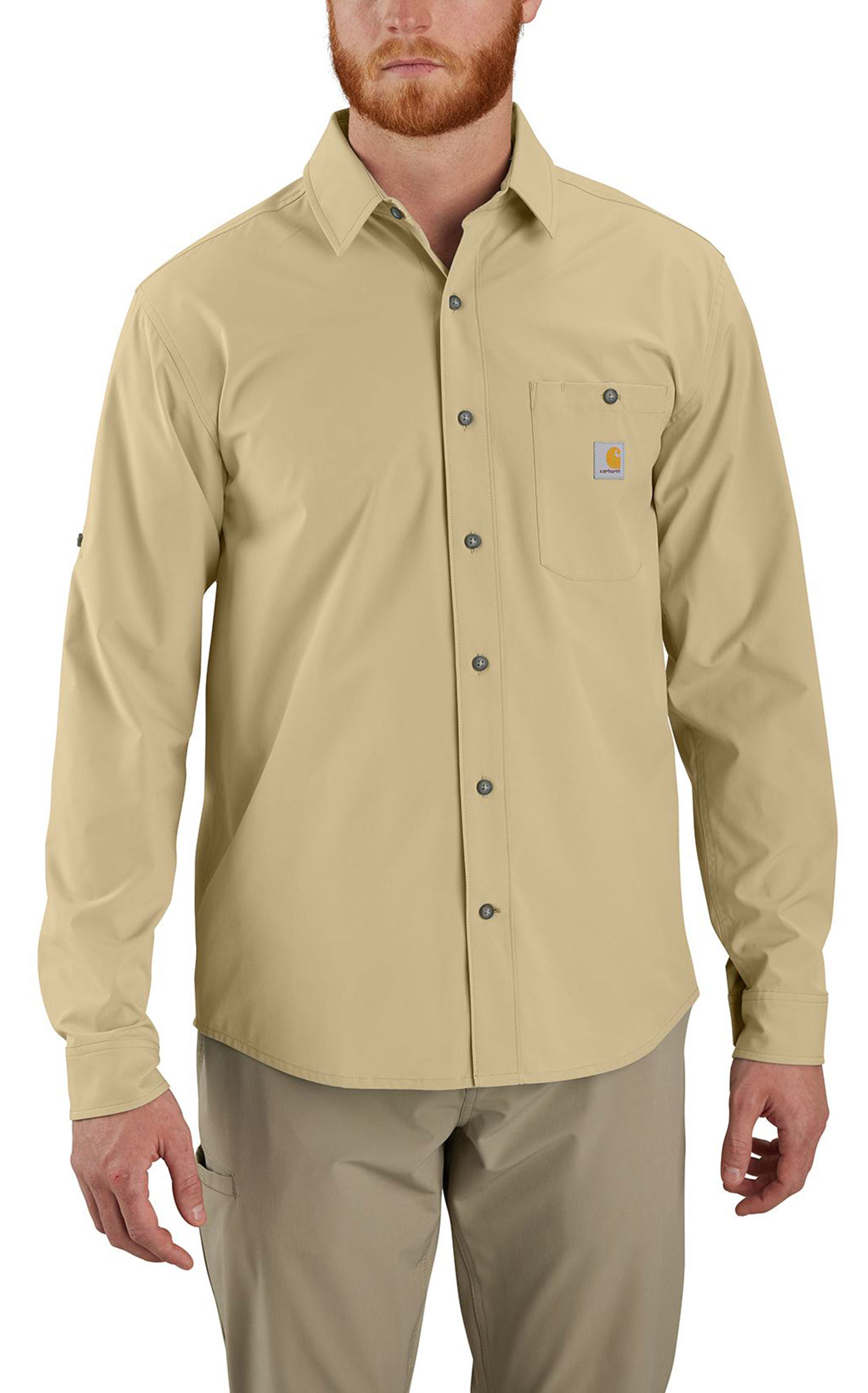 Carhartt Men's Force Sun Defender Beach Work Shirt - Image 2