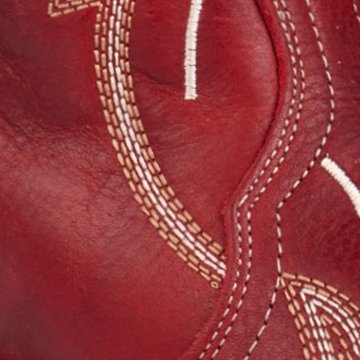 Circle G by Corral Women's Red with Studs Snip Toe Cowboy Boots - Image 1