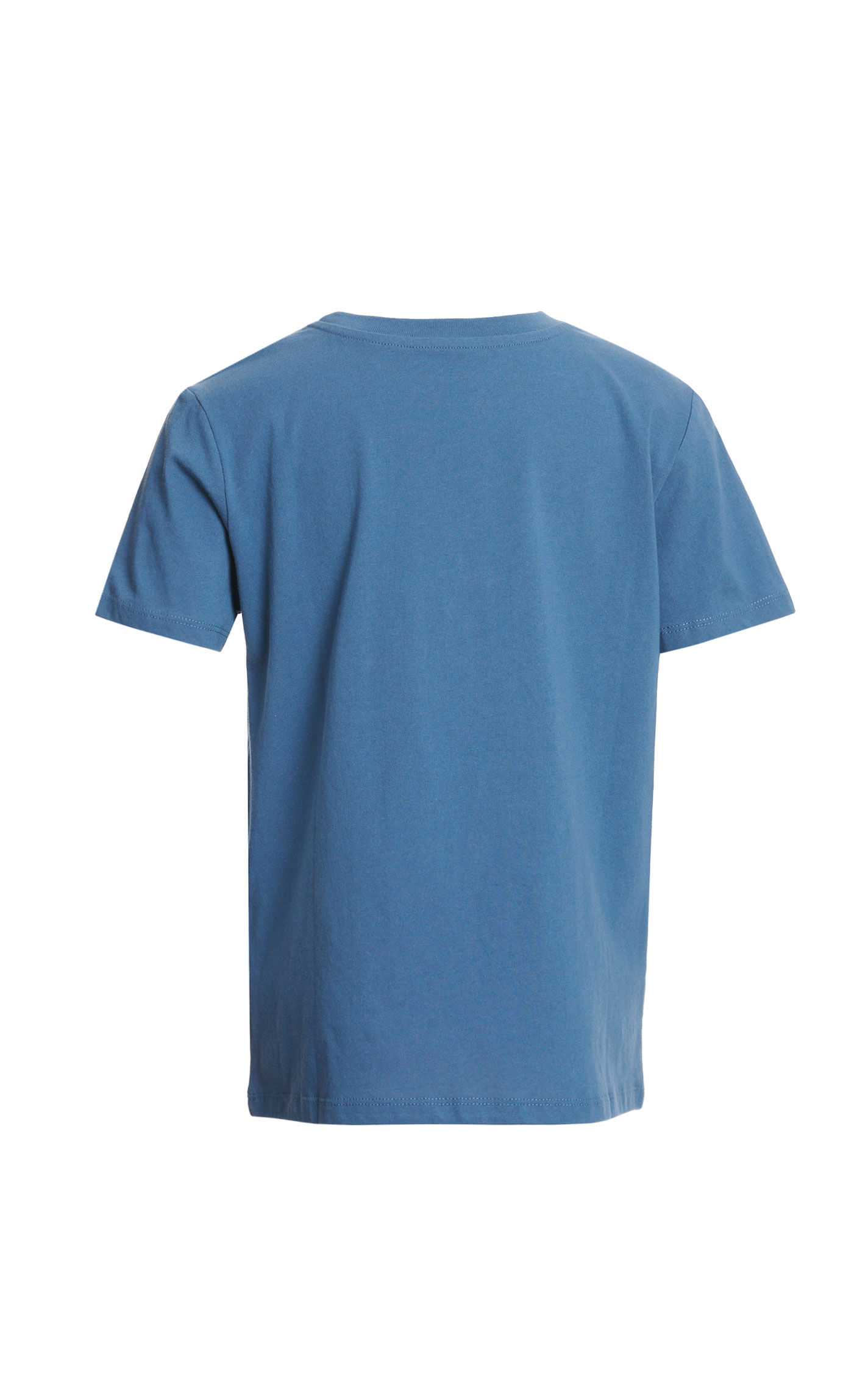 Rafter C Boy's Aegean Blue Bronc & Rider Logo Graphic Short Sleeve T-Shirt - Image 1