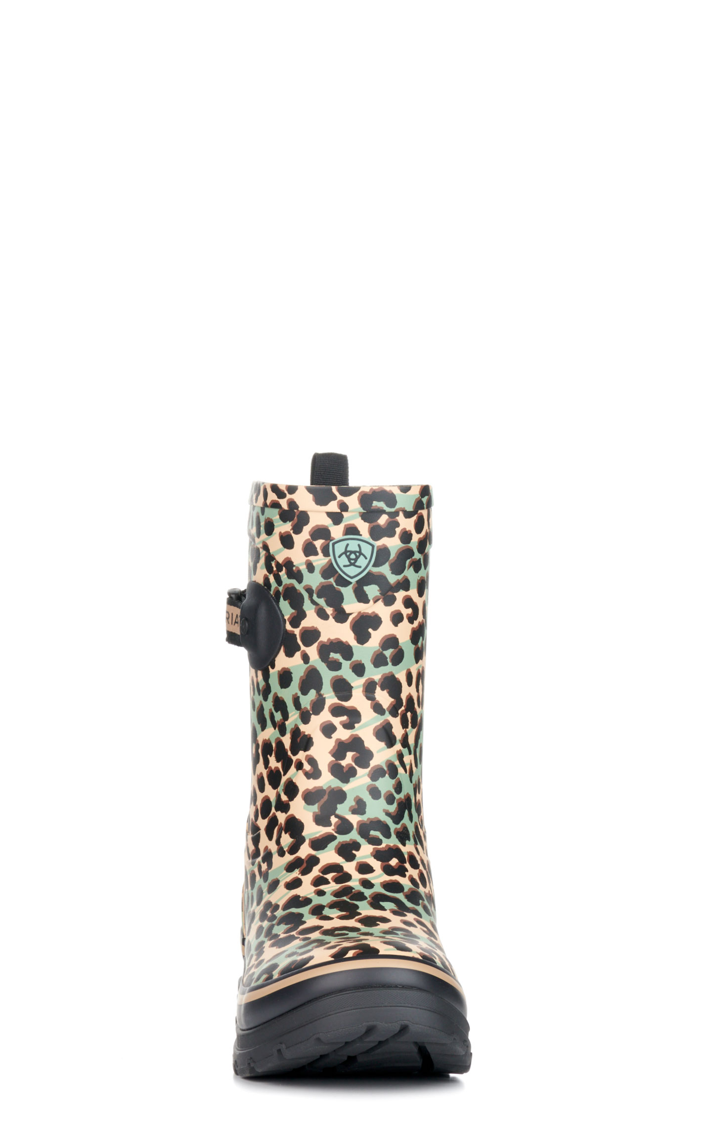 Ariat Women's Kelmarsh Leopard Print Round Toe Mid Rubber Boot - Image 1