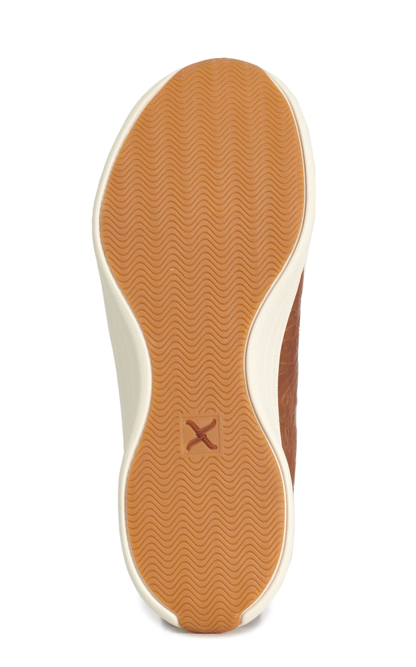 Twisted X Women's Cowhide & Brown Feather X™ Tooled Design Casual Shoes - Image 1