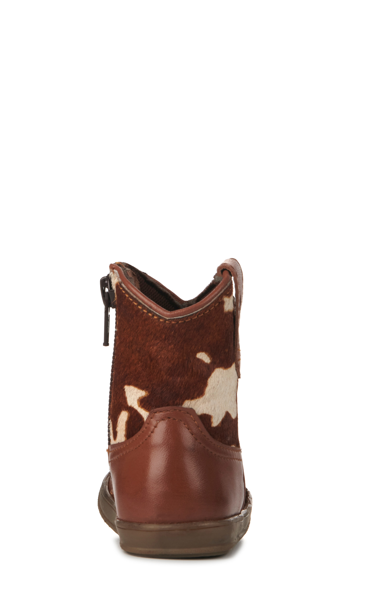 Roper Infant Brown and Cow Print Round Toe Cowboy Boots - Image 1