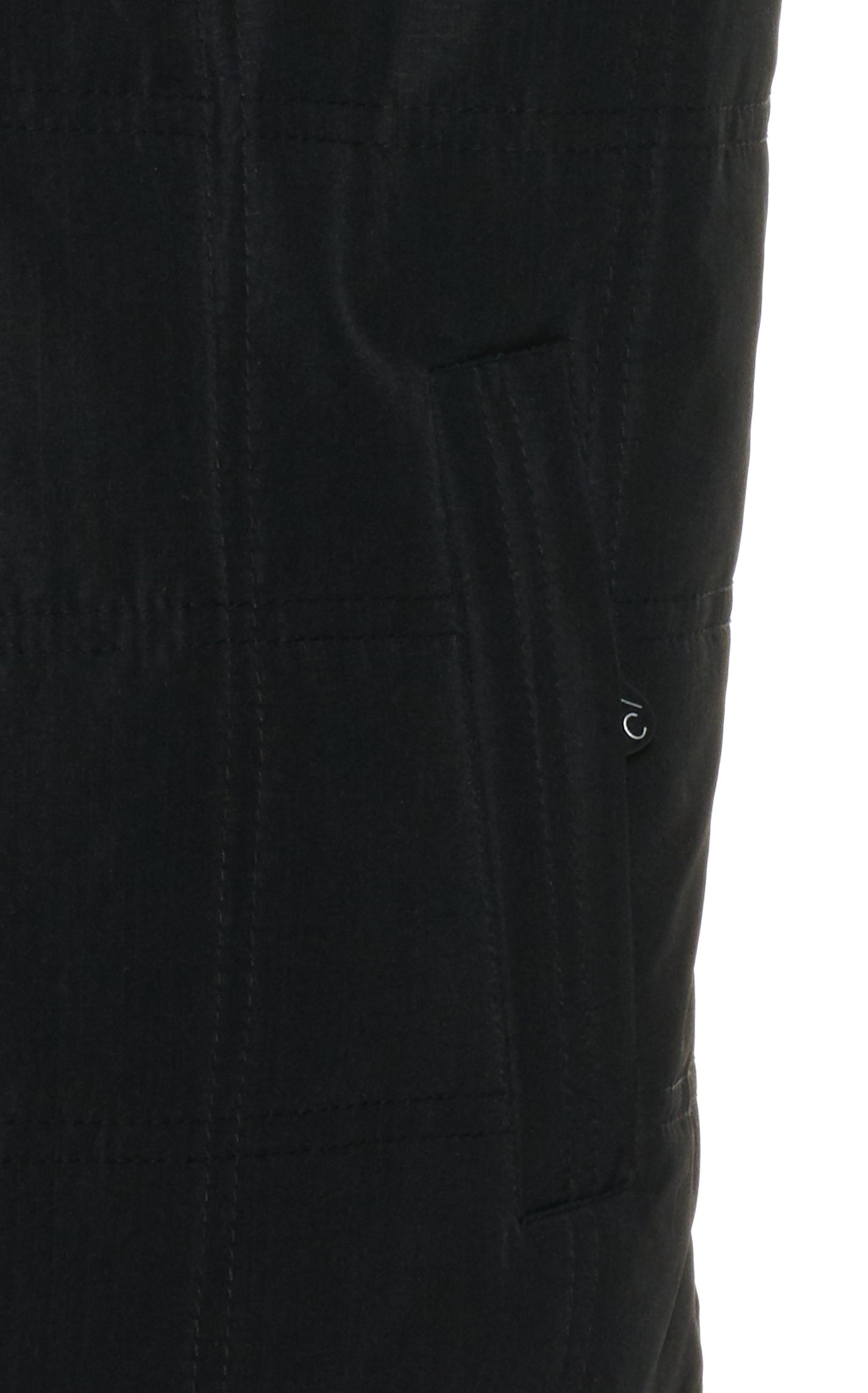 Rafter C Boys' Black Quilted Puff Vest - Image 1
