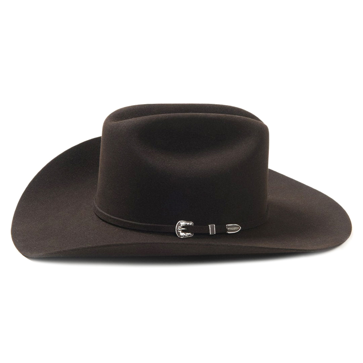 Stetson 6X Skyline Chocolate Brown Felt Cowboy Hat - Image 1