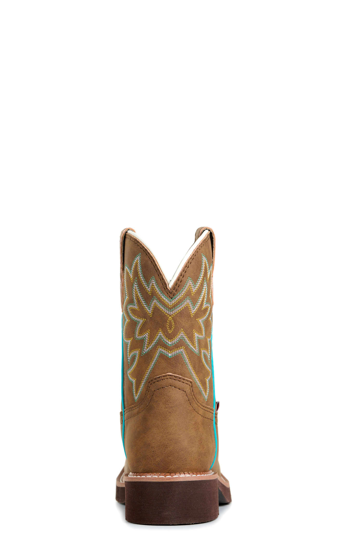Justin Women's Sunny Chocolate Gypsy Wide Square Toe Cowboy Boots - Image 1