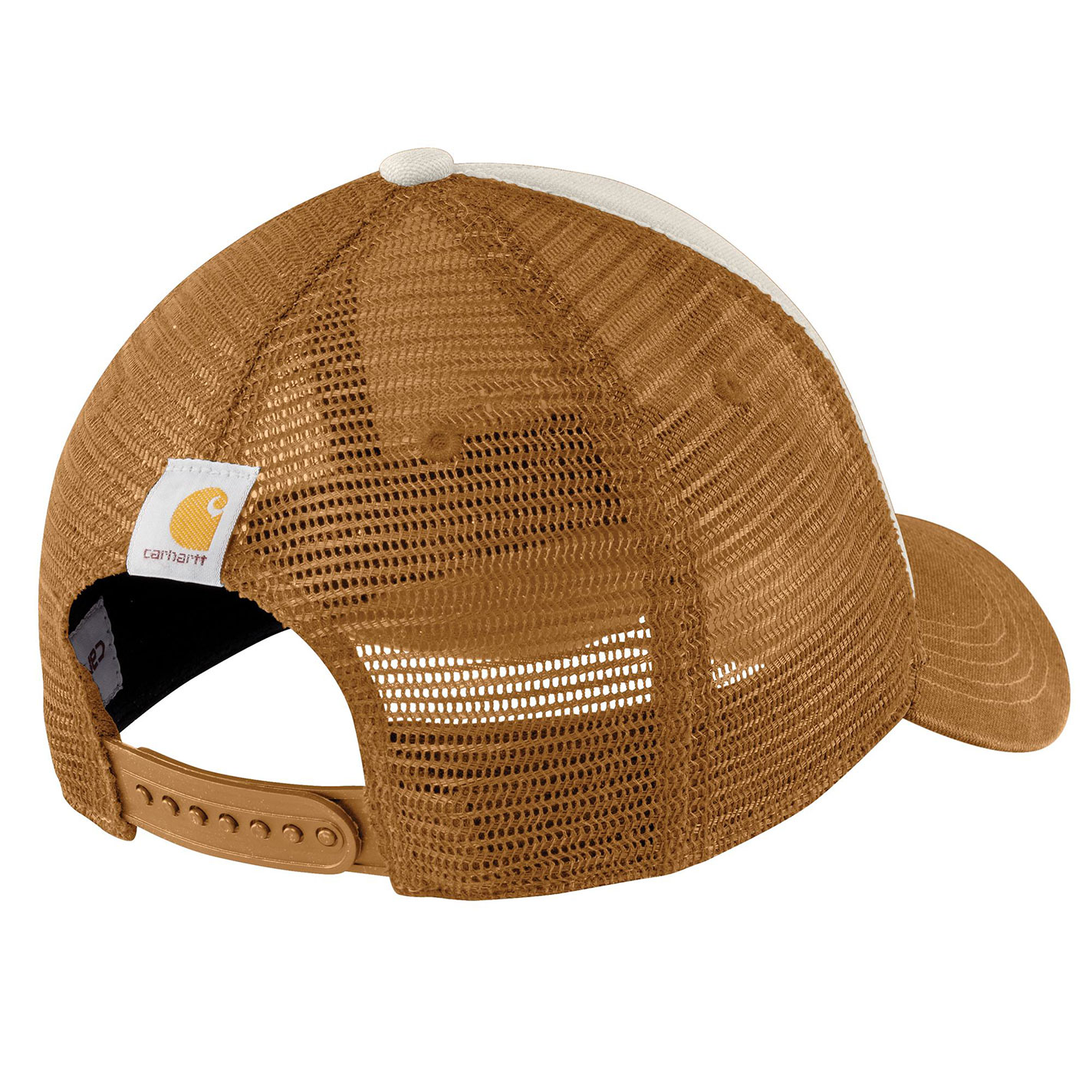 Carhartt Hickory & Cream 1889 Logo Patch Cap - Image 1