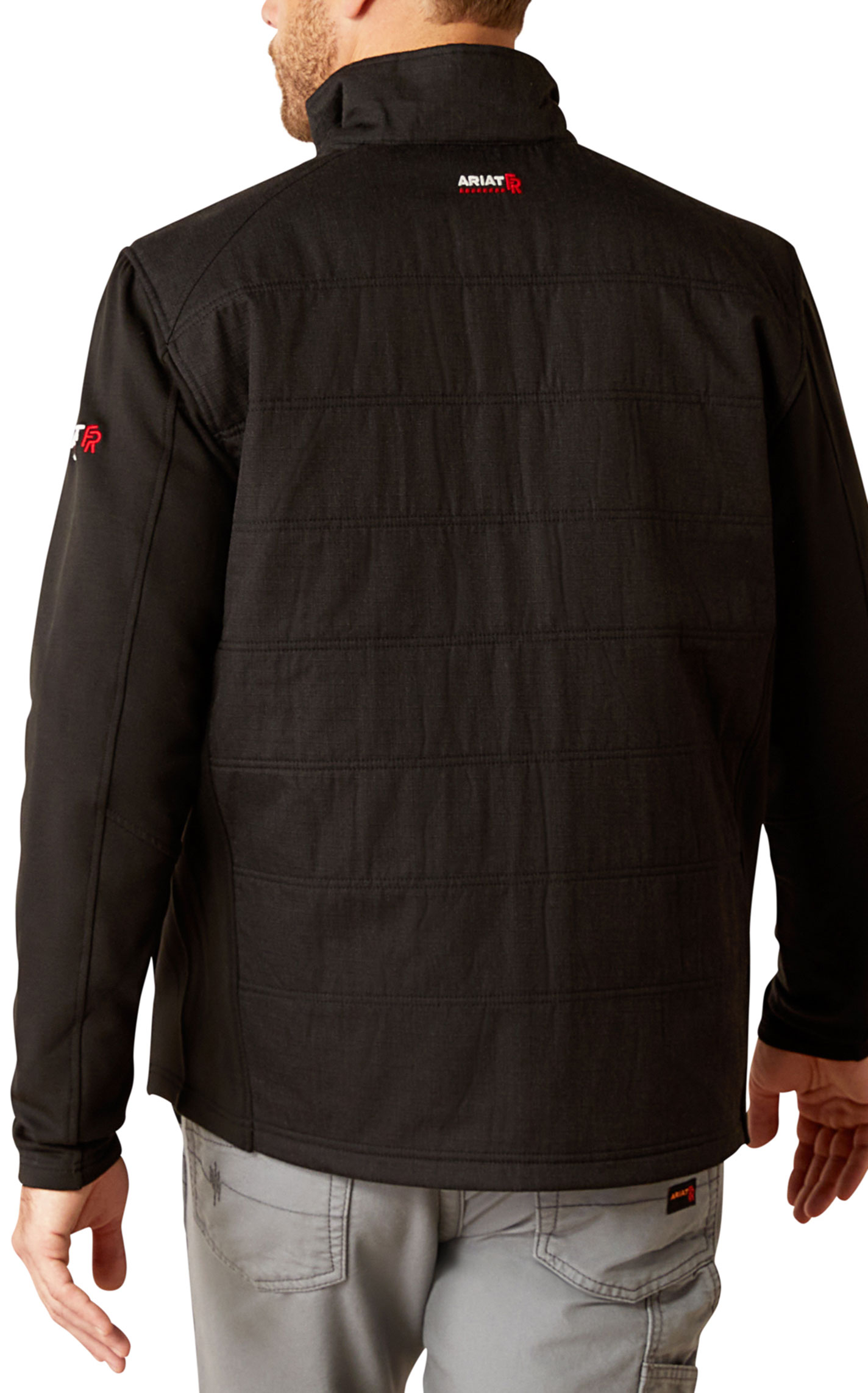 Ariat Men's FR Black Cloud 9 Insulated Work Jacket - Image 1
