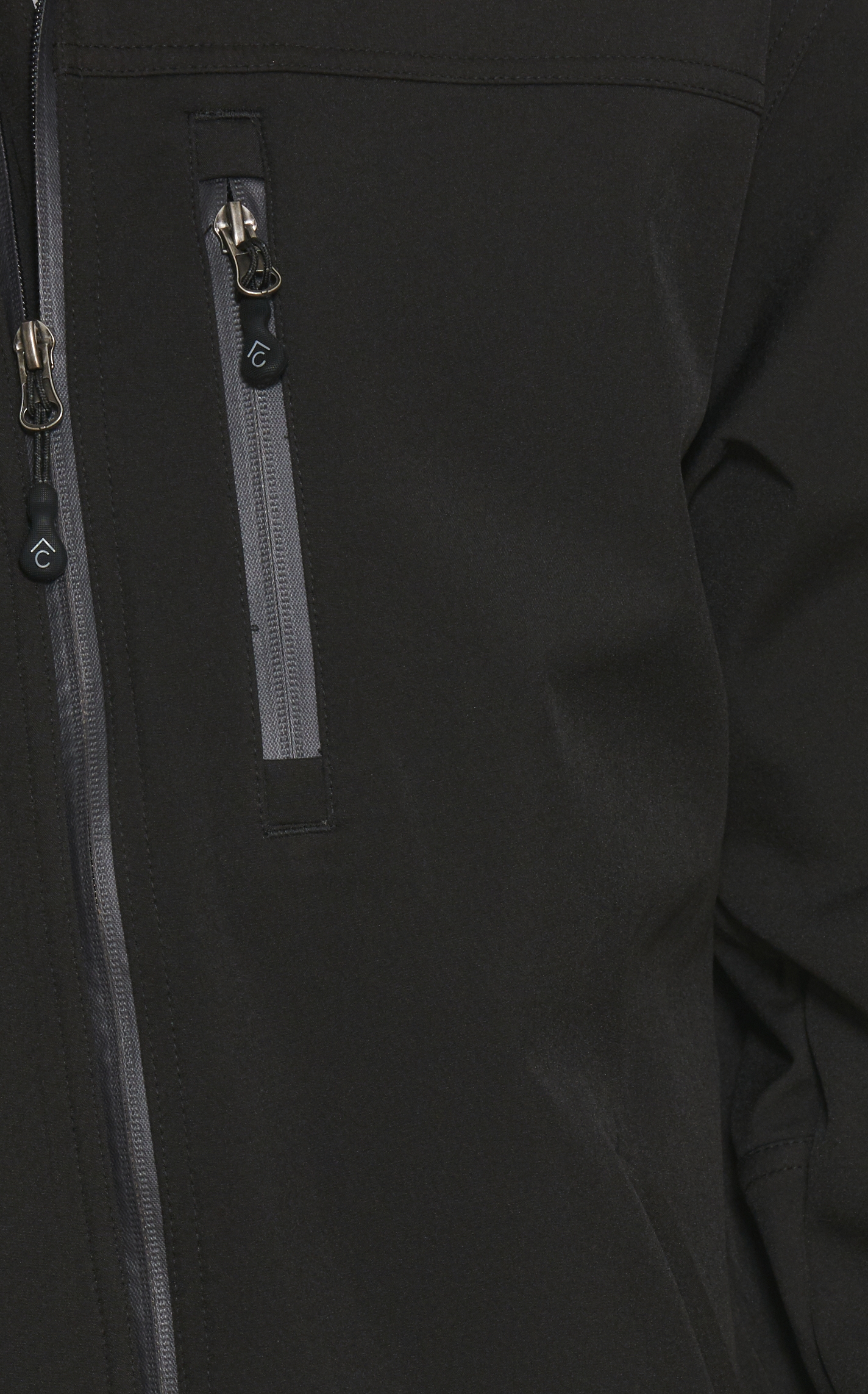 Rafter C Men's Black Bonded Jacket - Big & Tall - Image 1