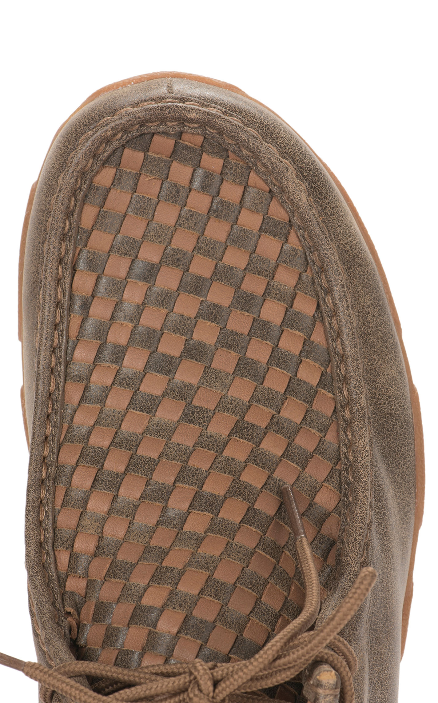 Twisted X Men's Bomber Basketweave Driving Moccasin Casual Shoes - Image 1