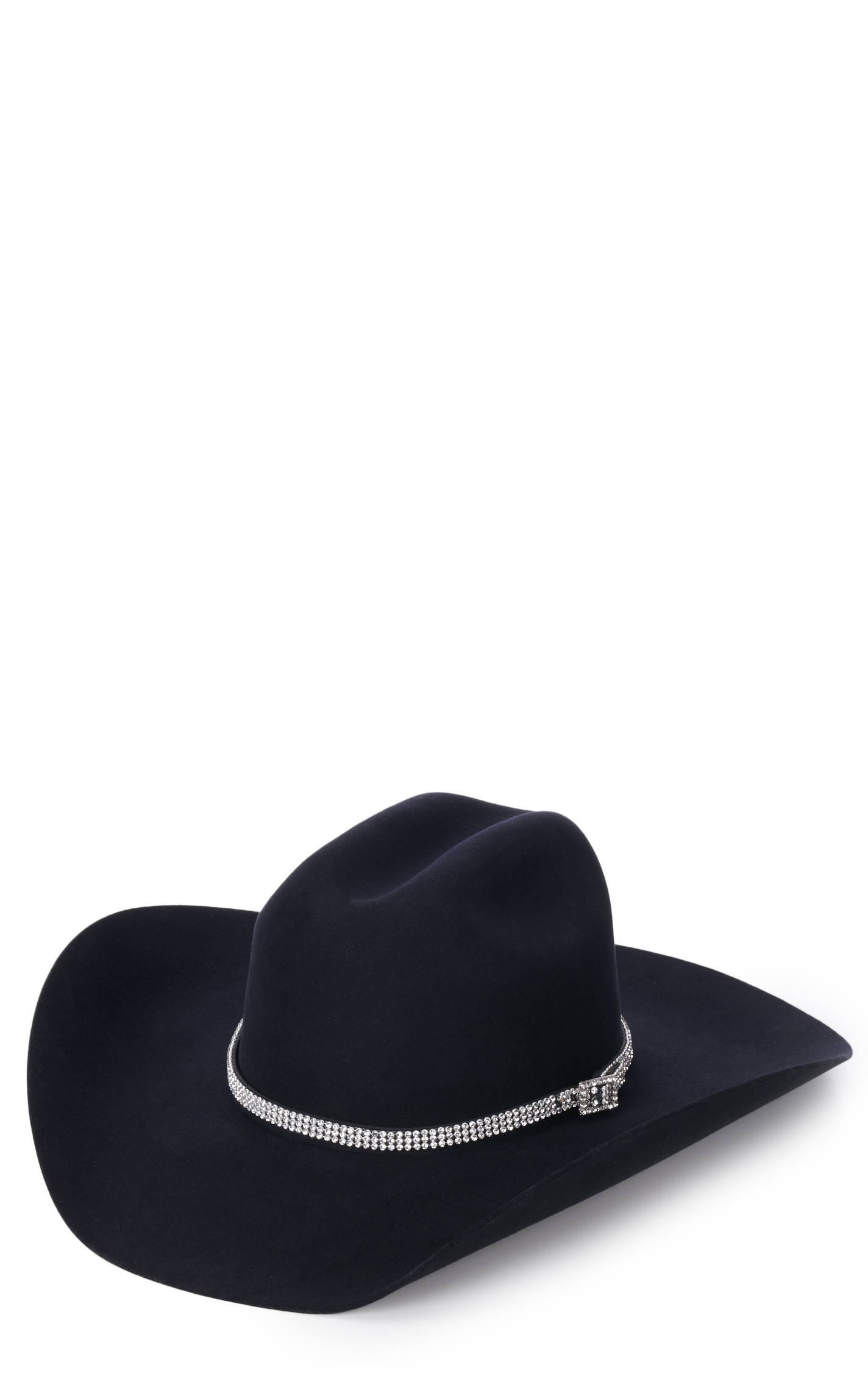 3D Belt Co. Clear Crystal Fashion Hatband - Image 1