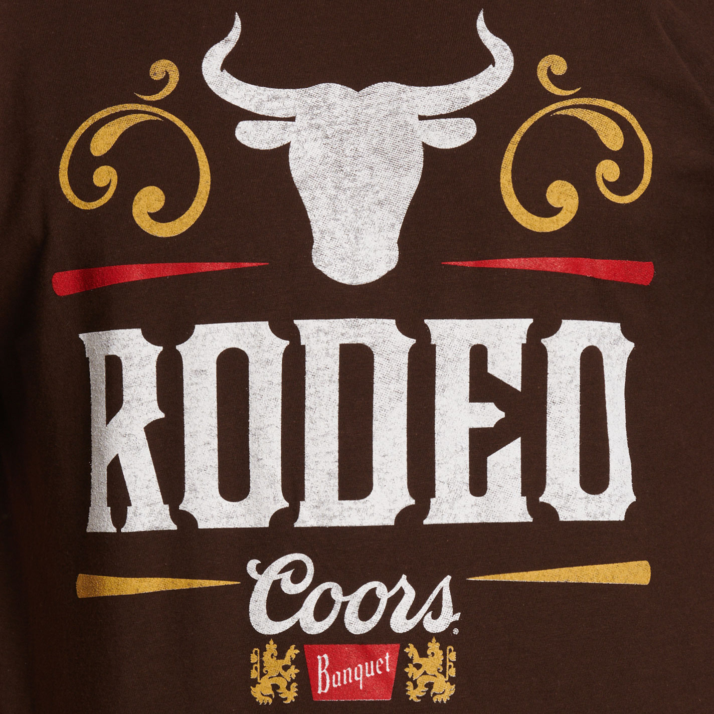 Brew City Men's Chocolate Rodeo Coors T-Shirt - Image 1
