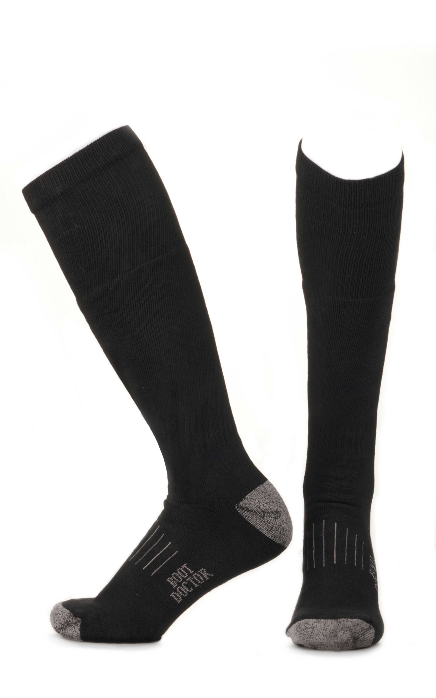 Boot Doctor Men's Black Over The Calf 2Pk Boot Socks - Image 1