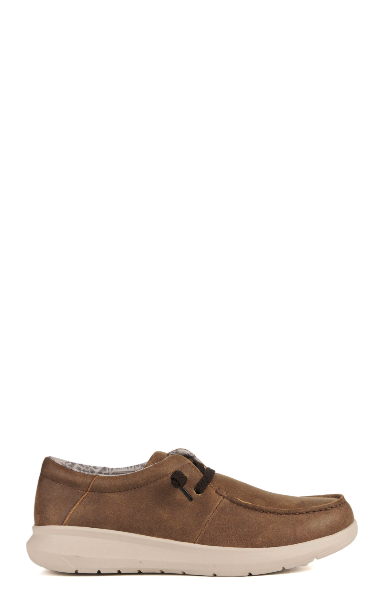 Ariat Men's Hilo Brown Bomber Stretch Lace Casual Shoe - Image 1