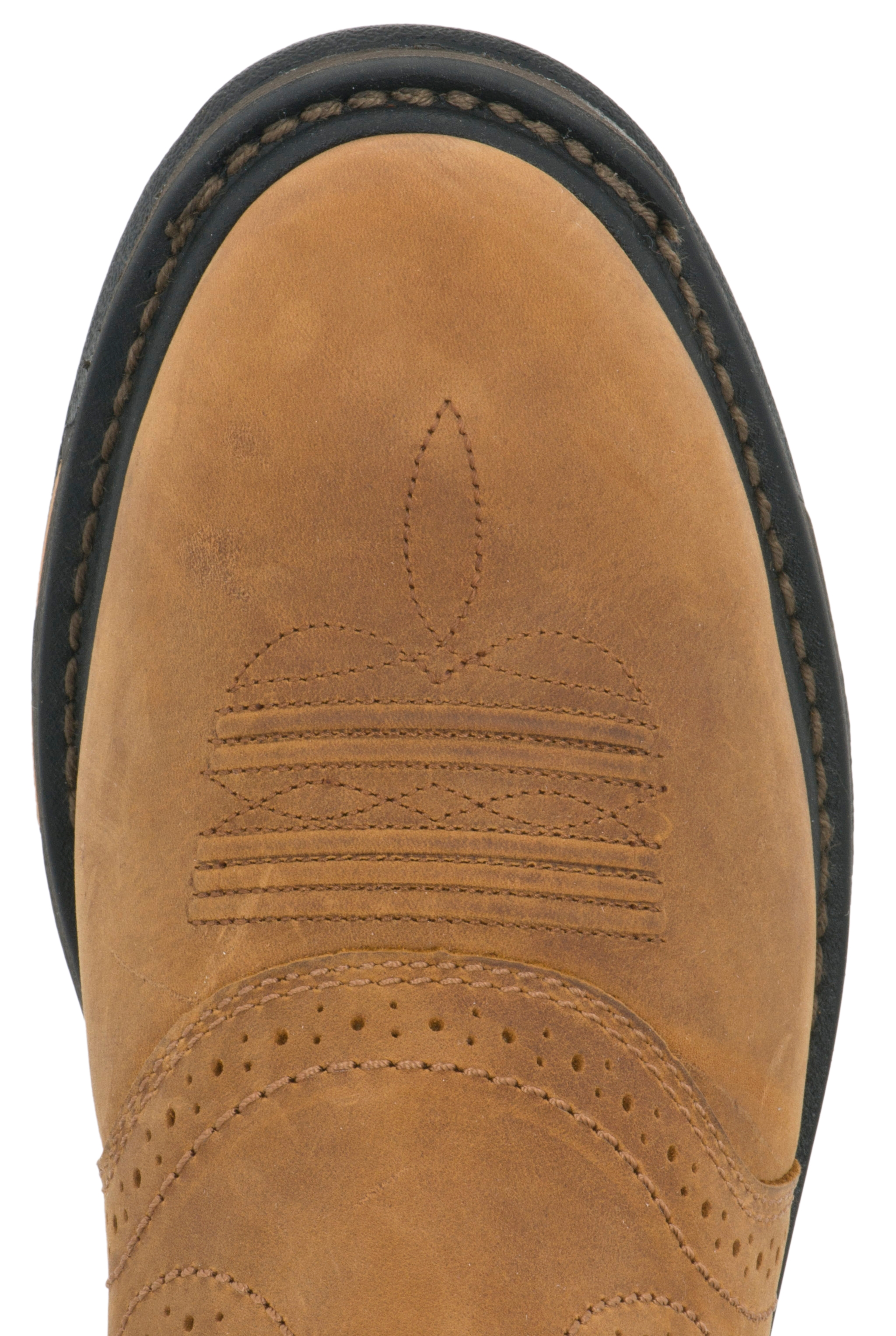 Ariat Men's Workhog Aged Bark & Olive Waterproof Round Toe Work Boots - Image 1