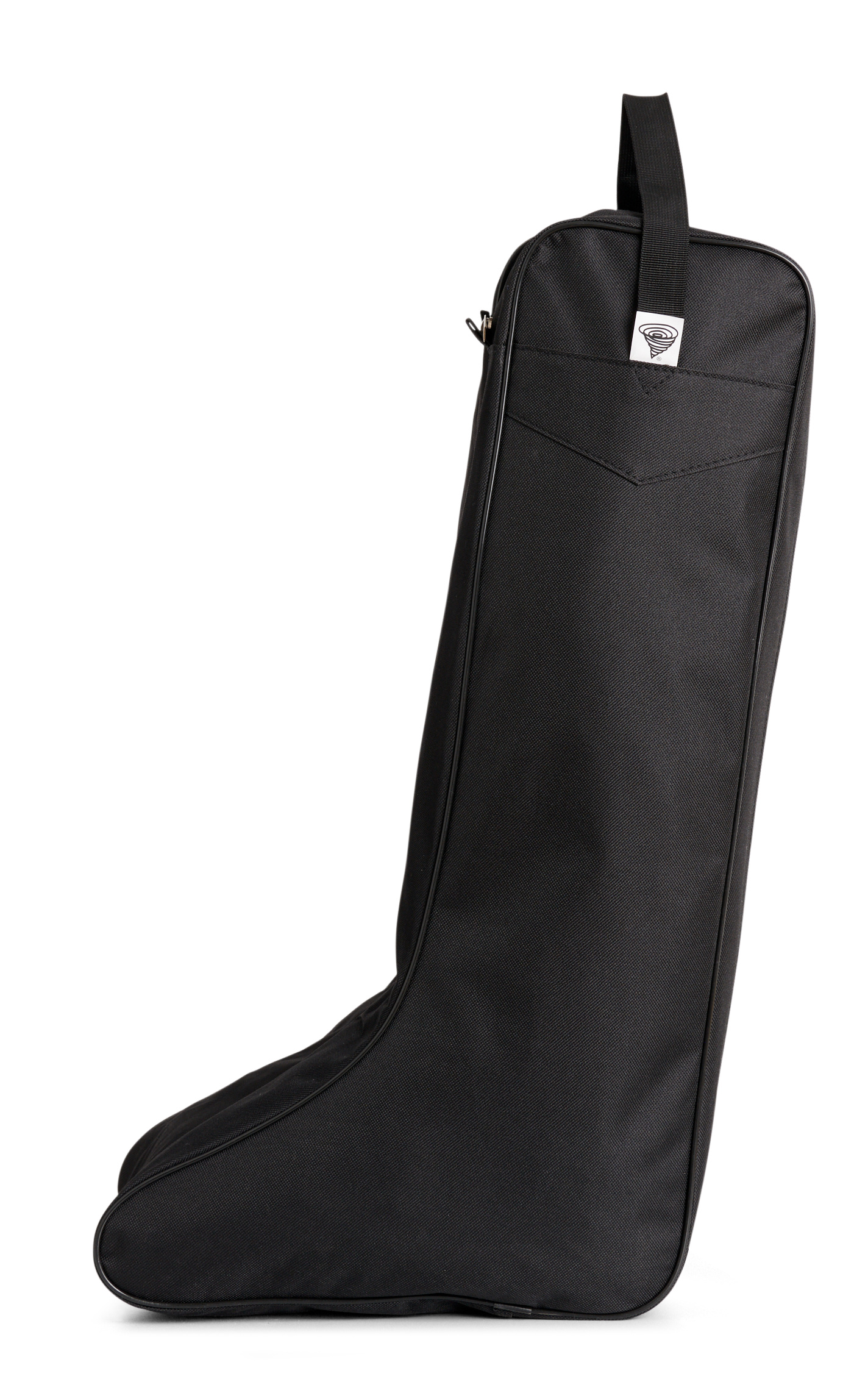 Cavender's Women's Black Tall Cavender's Logo Boot Bag - Image 1