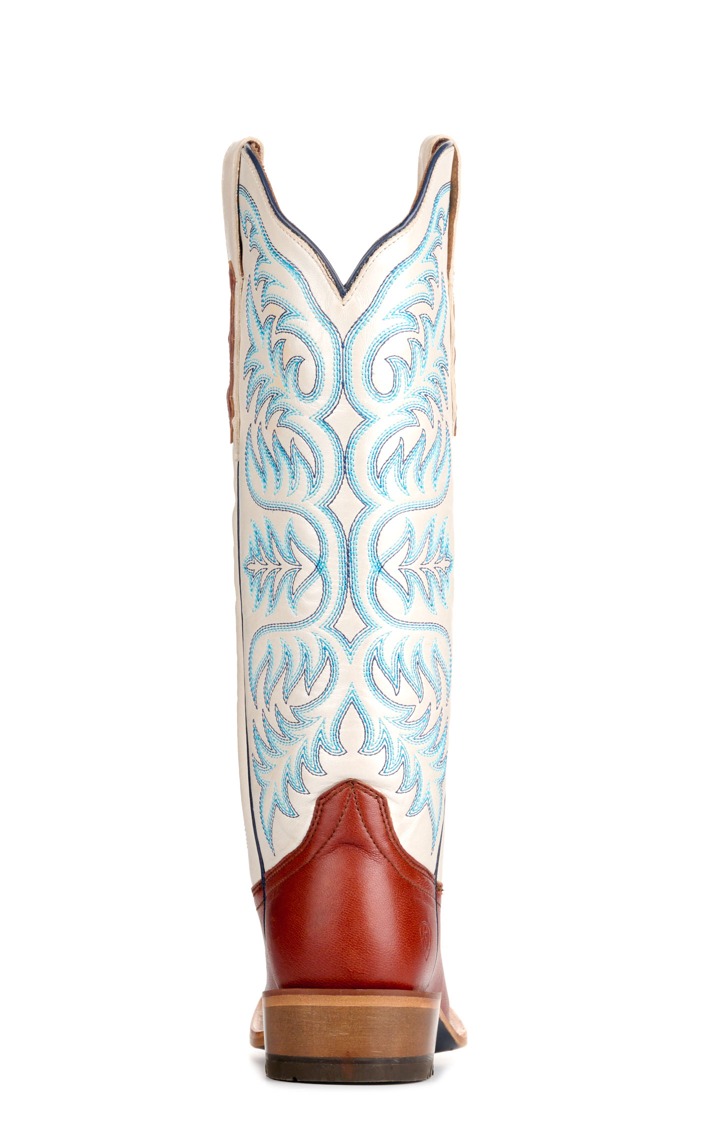 Ariat Women's Cognac & White Futurity Blanche TekStep French Toe Tall Cowgirl Boots - Image 1