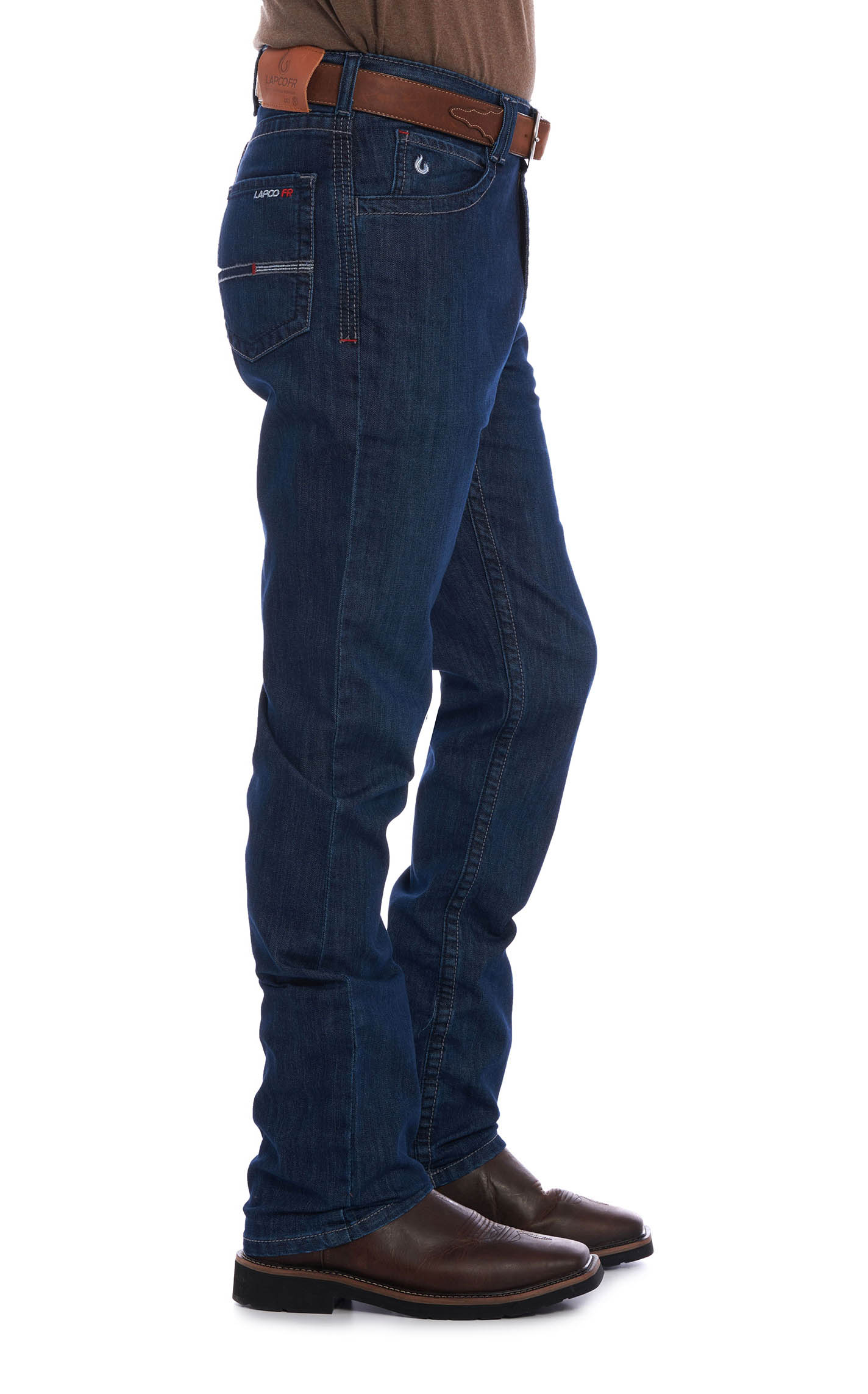 LAPCO Men's FR Comfort Flex 11oz. Cotton Blend Work Jeans - Image 1