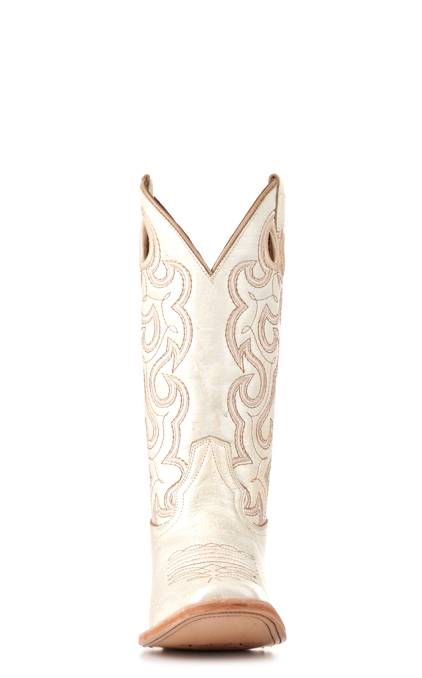 Circle G by Corral Women's Pearl with Embroidery Square Toe Cowboy Boots - Image 1