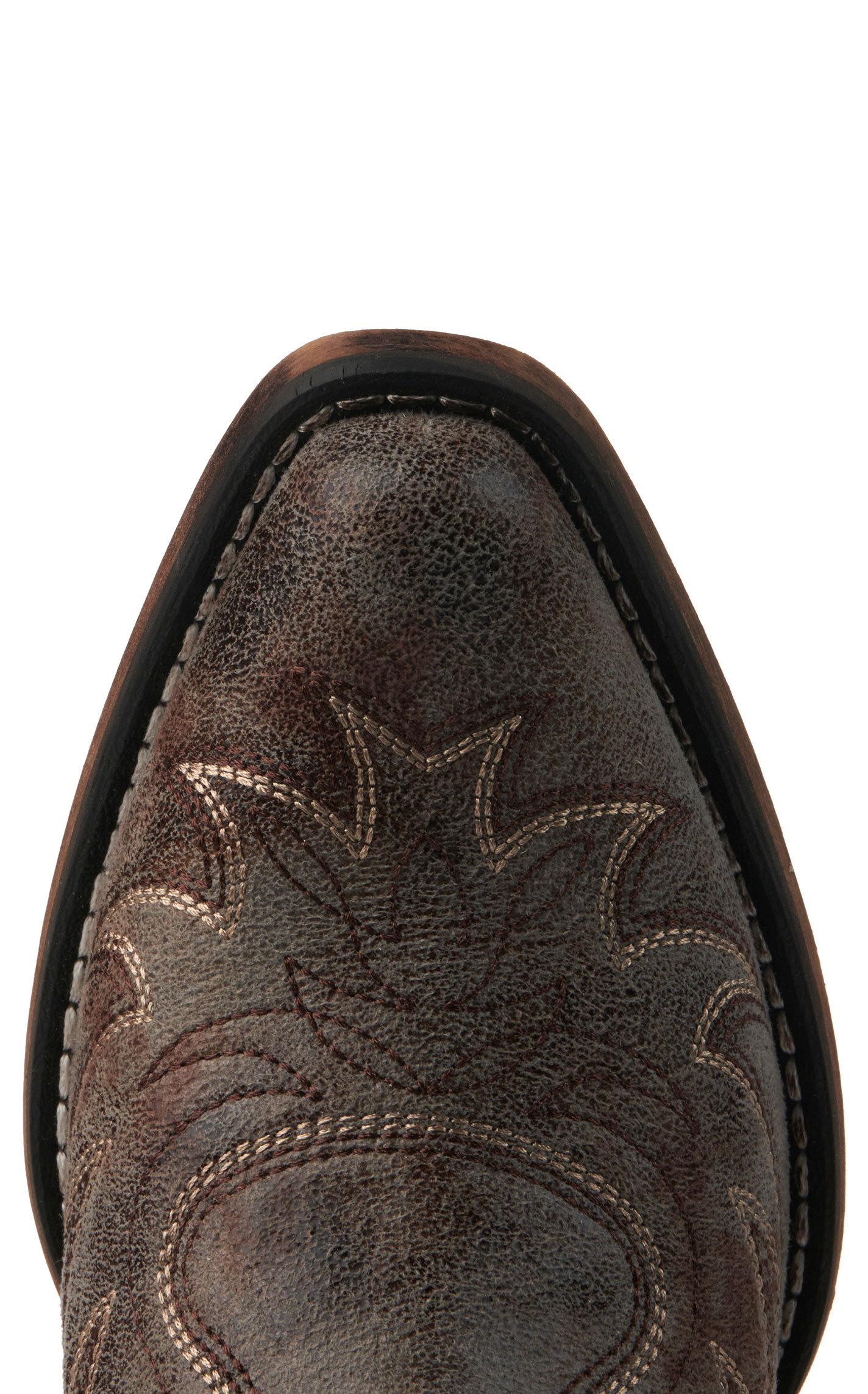 Roper Women's Gray Snip Toe Cowboy Booties - Image 1