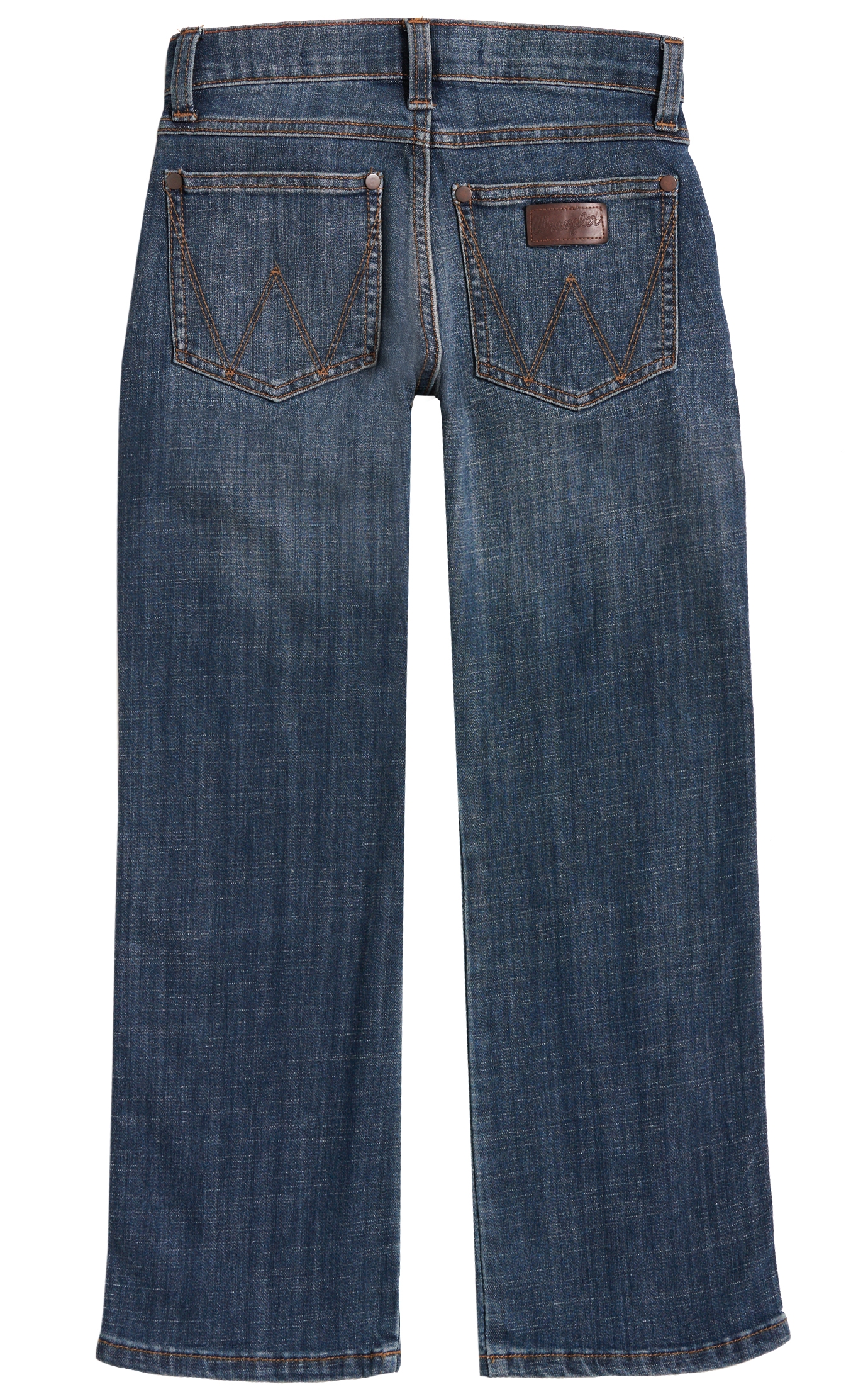 Wrangler Retro Boys' Falls City Medium Wash Relaxed Fit Boot Cut Leg Stretch Jean (8-16) - Image 1