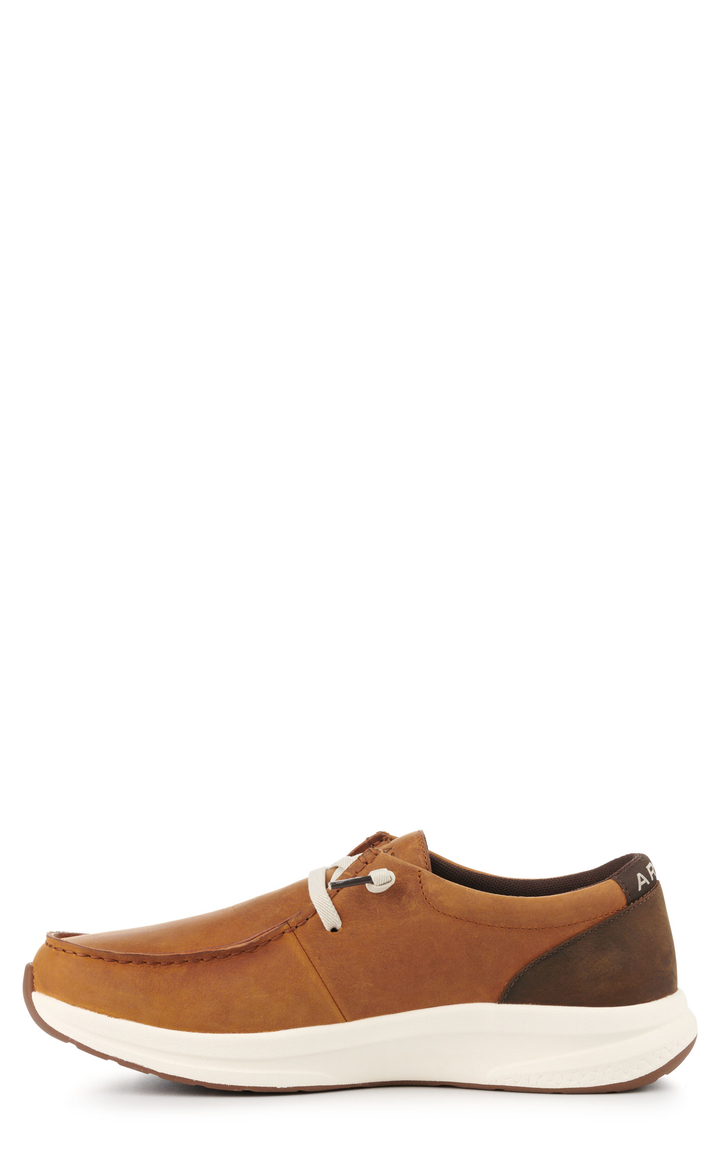 Ariat Men's Buckeye Sunset Wheat and Dark Coffee Waterproof Leather Moc Toe Casual Shoes - Image 1