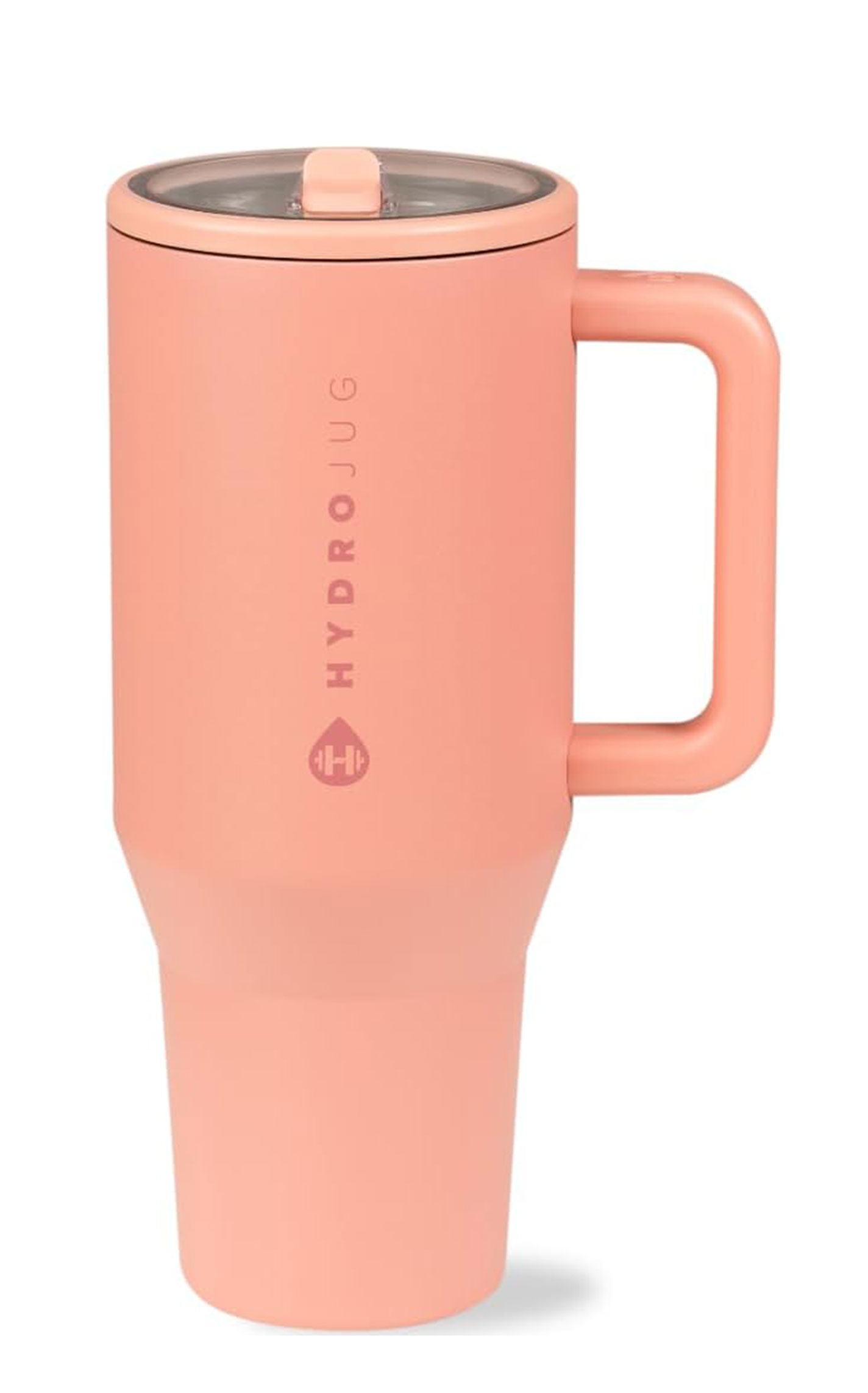 HydroJug Dahlia Peach 40 oz Traveler Mug  - Image 1