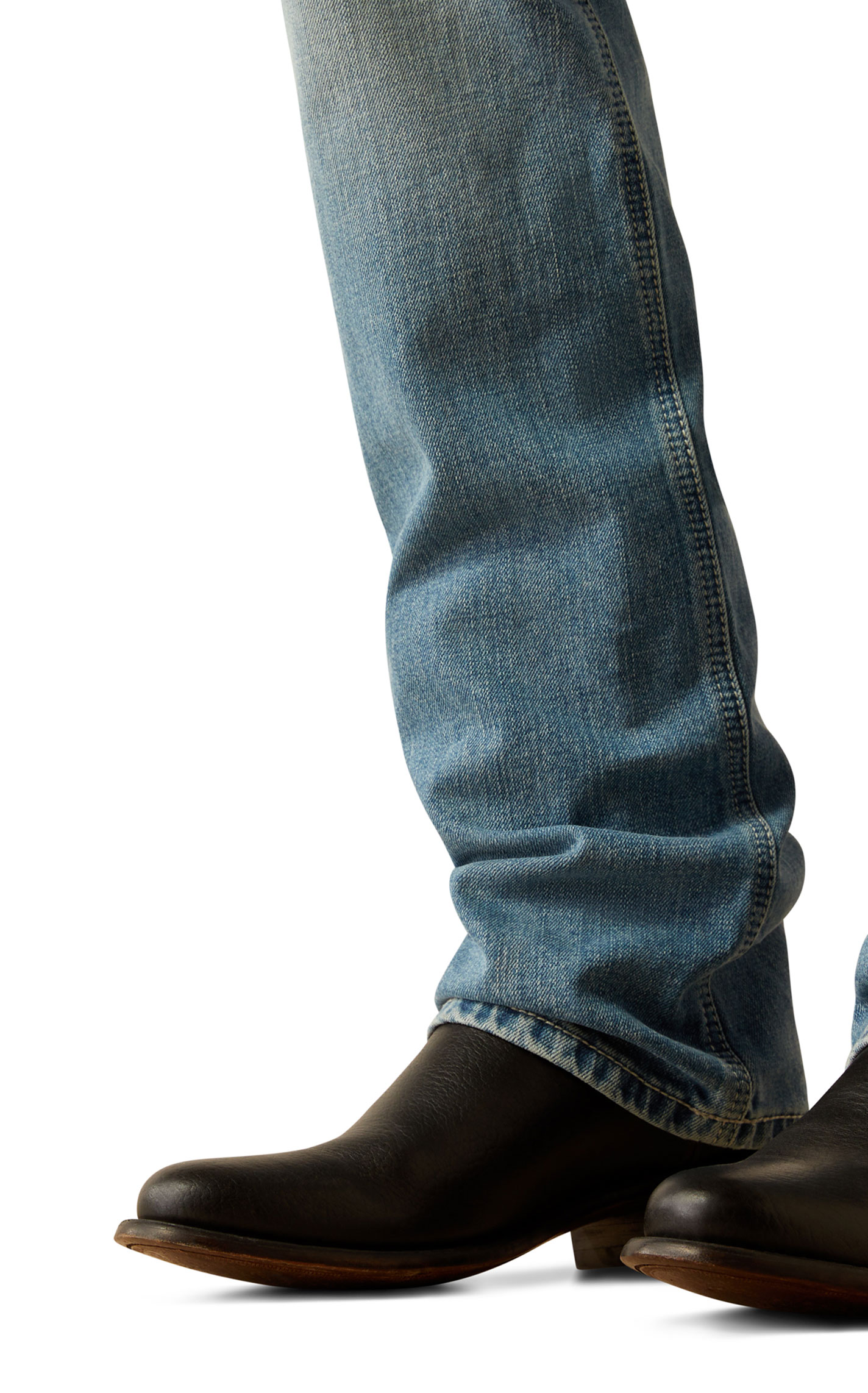 Ariat Men's Ethan Dixon M7 Light Wash Straight Leg Jeans - Image 1
