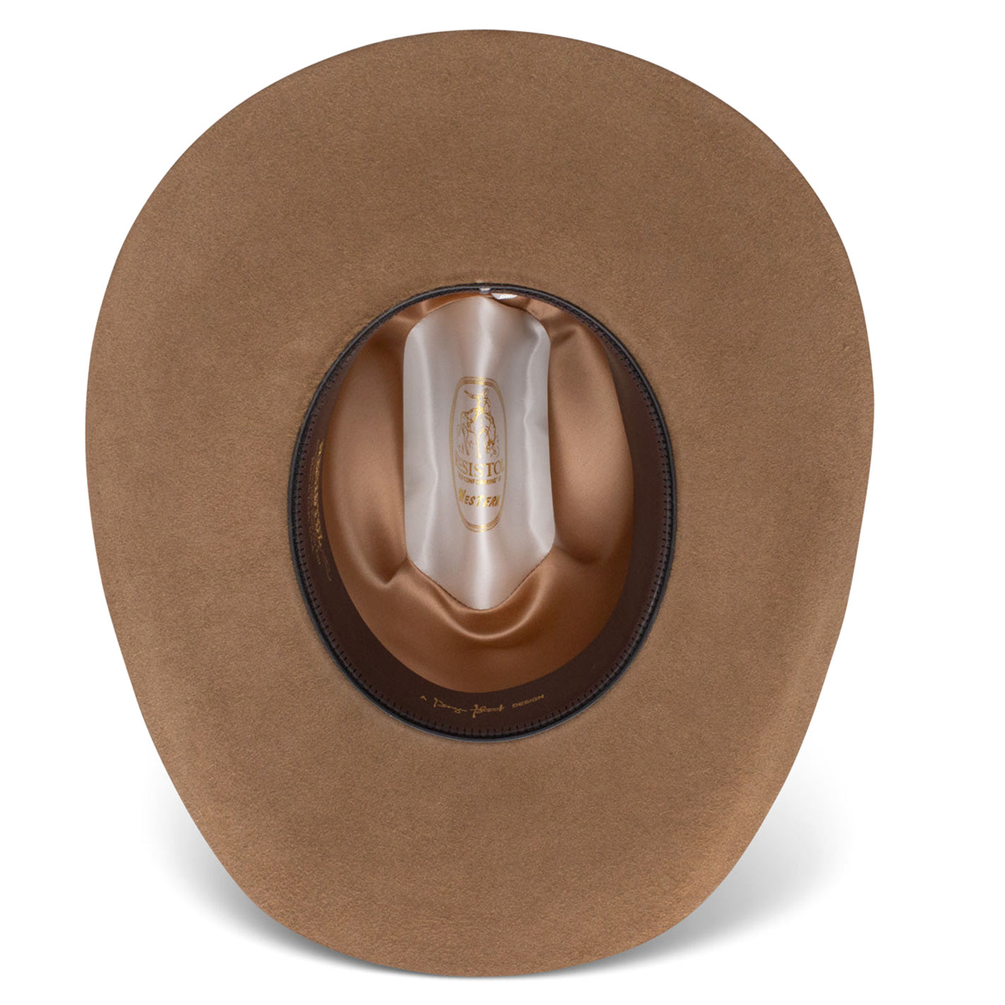Resistol Driftwood 6X Midnight Cattleman Felt Cowboy Hat - Image 2