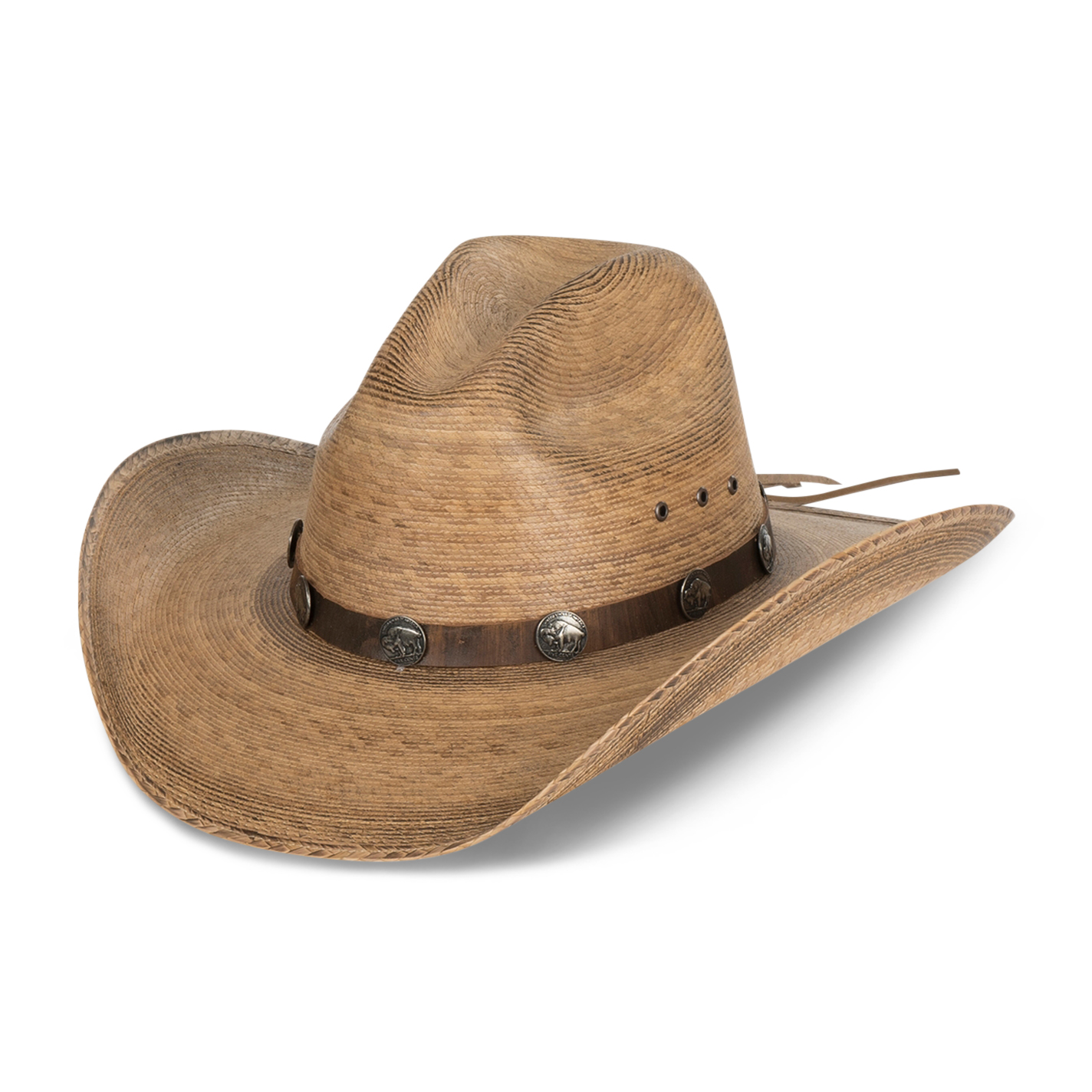 Cavender's Ranch Collection Palm Leaf Cowboy Hat - Image 1