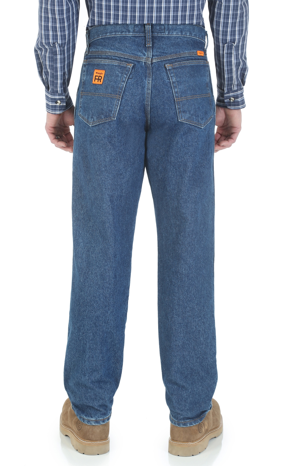 Wrangler FR Relaxed Fit 5 Pocket Work Jean - Image 1