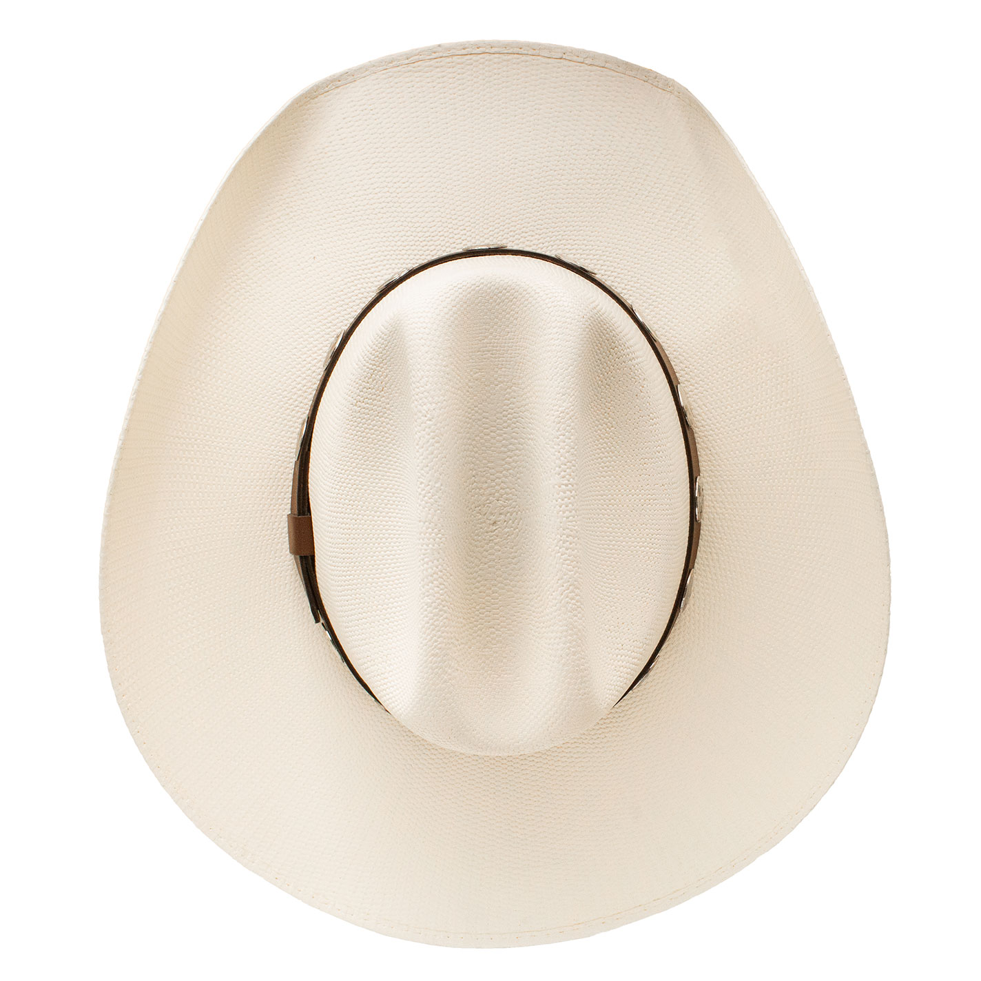 Charlie 1 Horse Lainey Wilson Women's Hang Tight Honey White Cattleman Crown Straw Cowboy Hat - Image 1