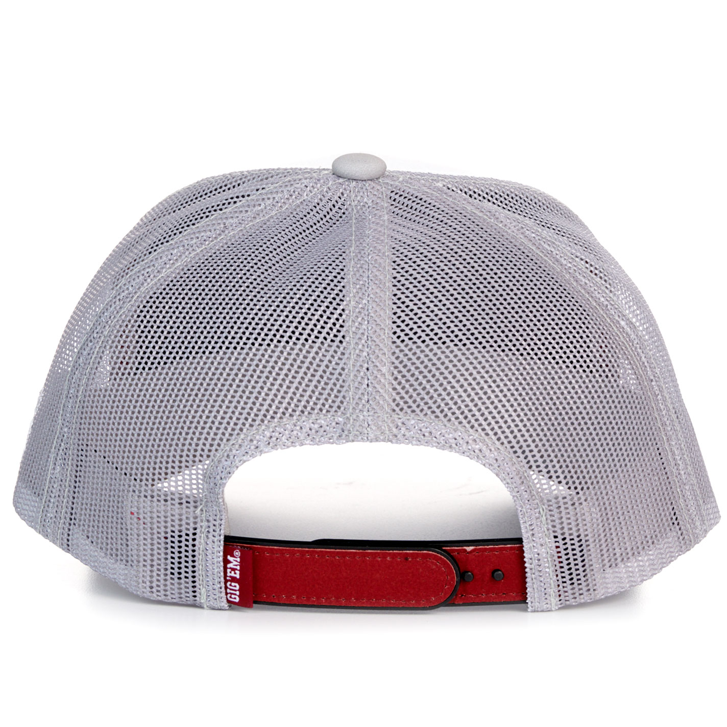 Hooey Collegiate Collection Gray & White Texas A&M Hands Up Logo Cap - Image 1