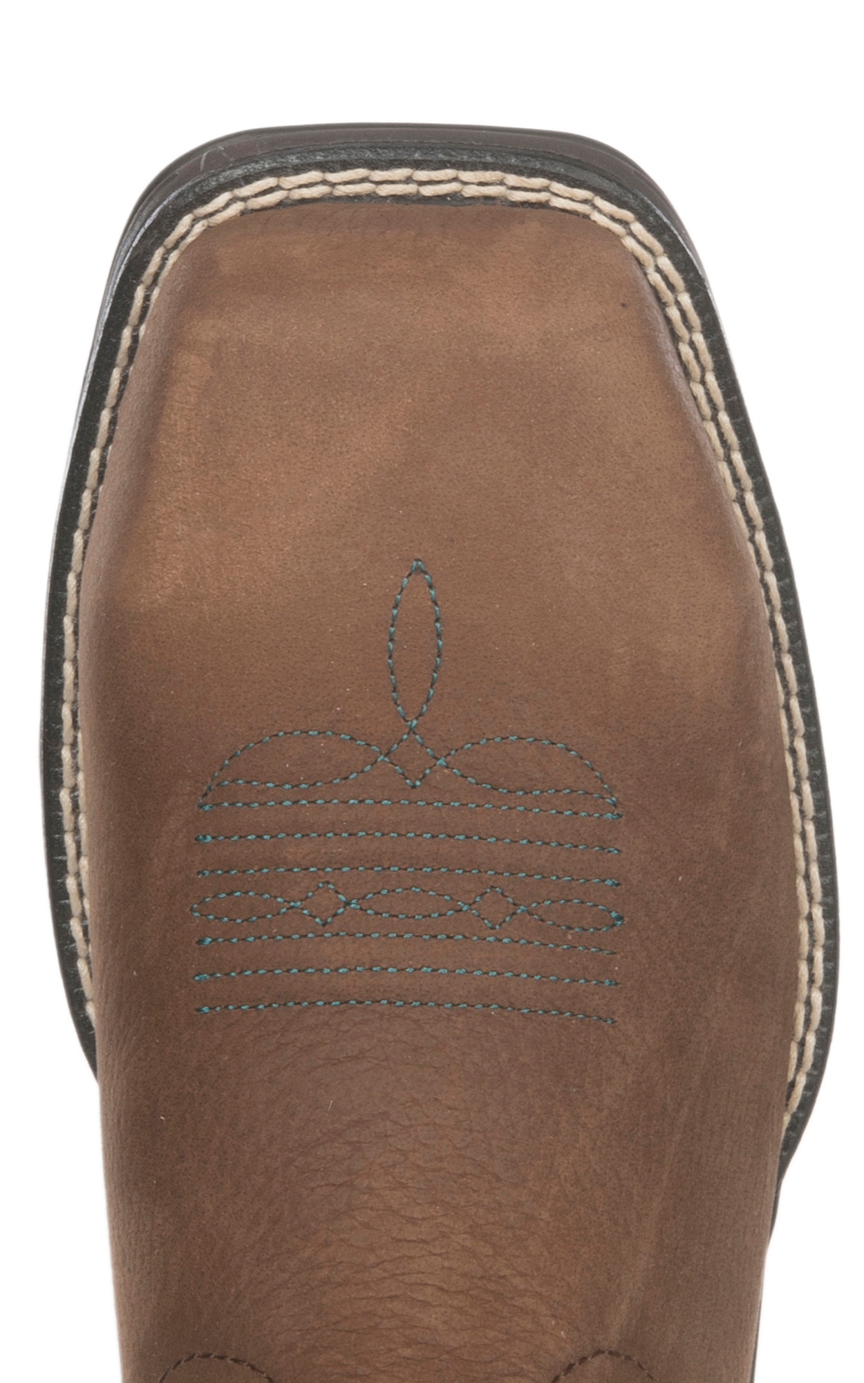 Ariat Women's Anthem Latigo Brown Arctic Square Composite Toe Work Boots - Image 1
