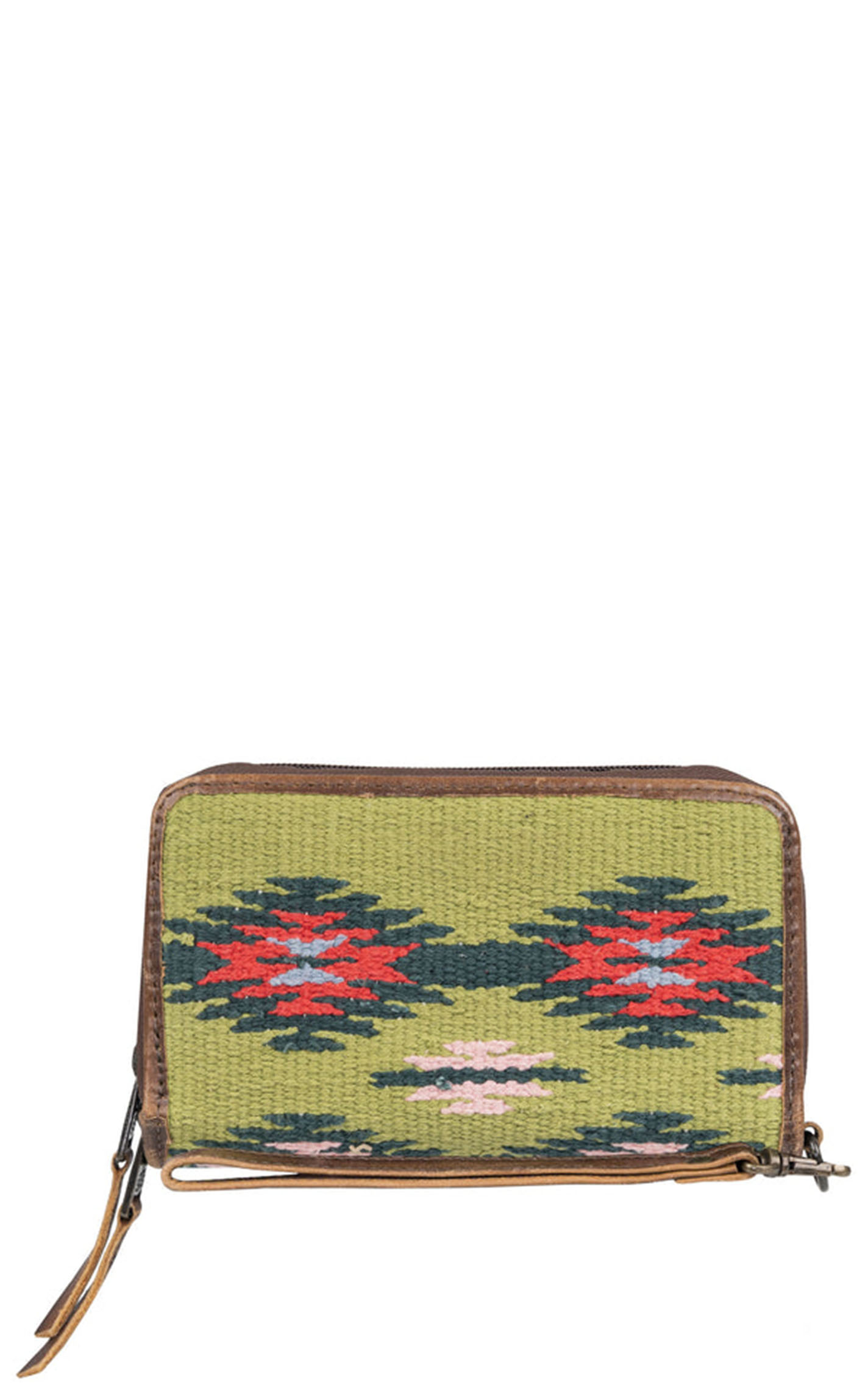 STS Ranchwear Green & Red Aztec Baja Dreams Kacy Organizer - Image 1