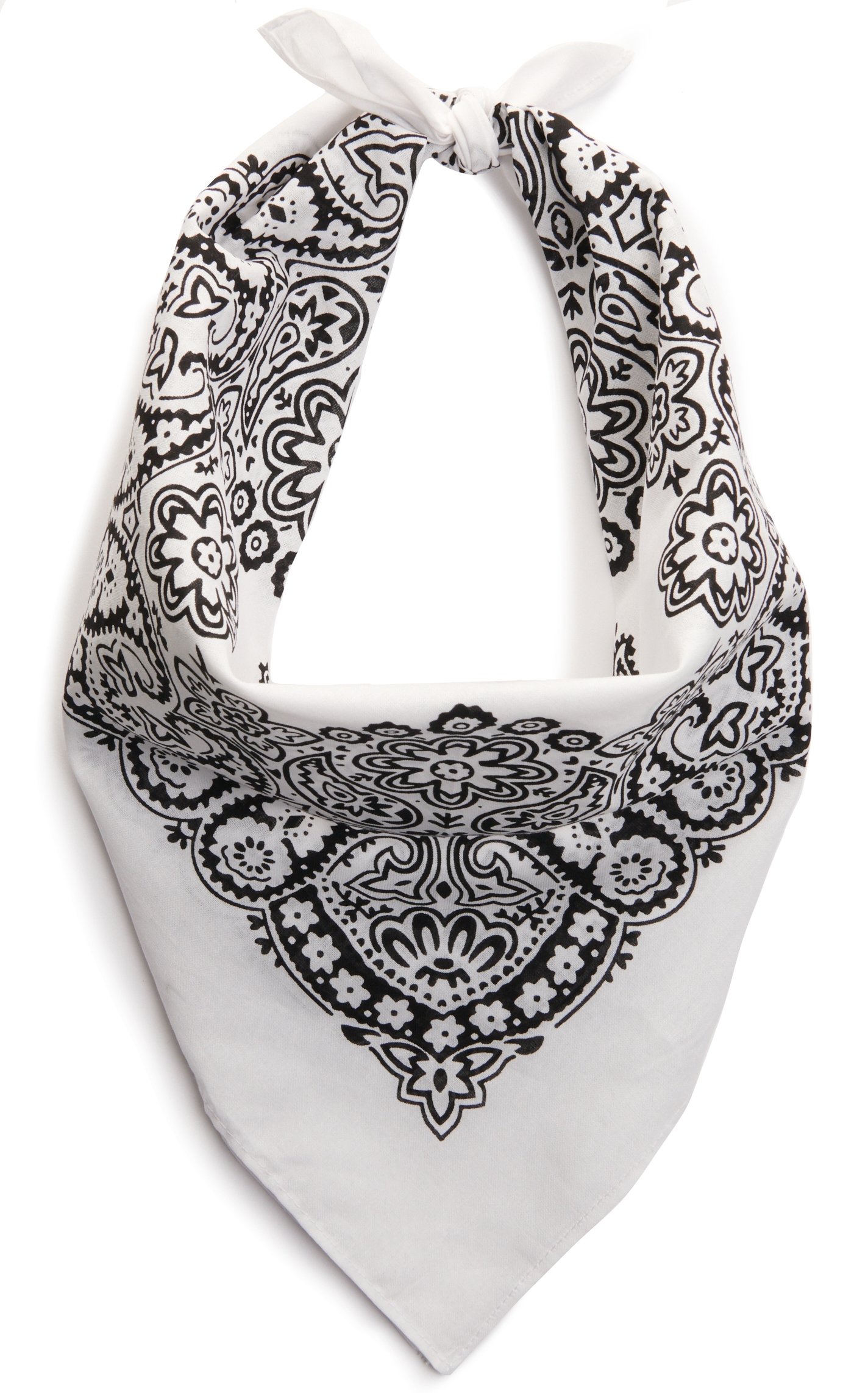M&F Western White Bandana - Image 1