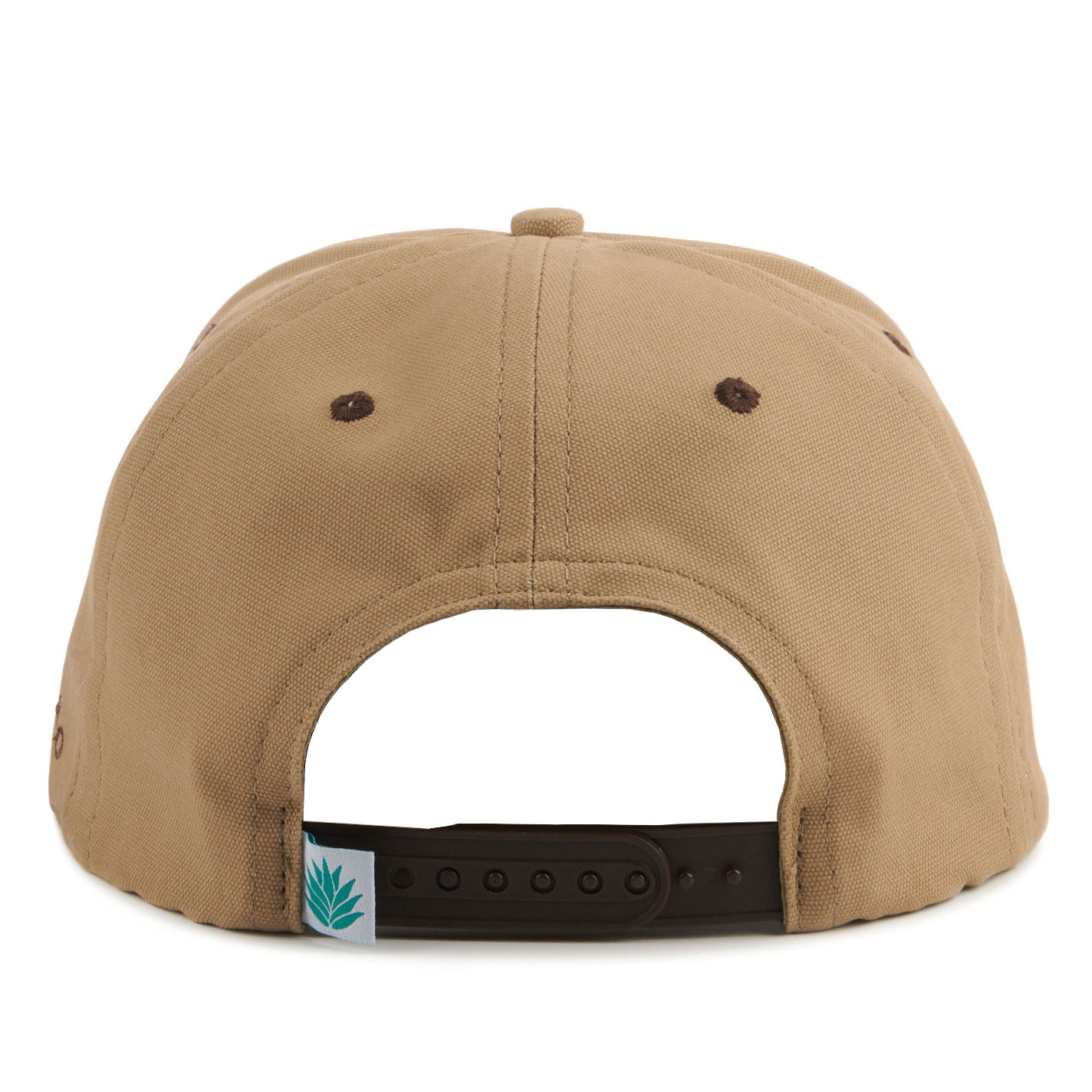 Sendero Provisions Co. Men's Khaki with Snake Rectangular Logo Patch Cap - Image 1