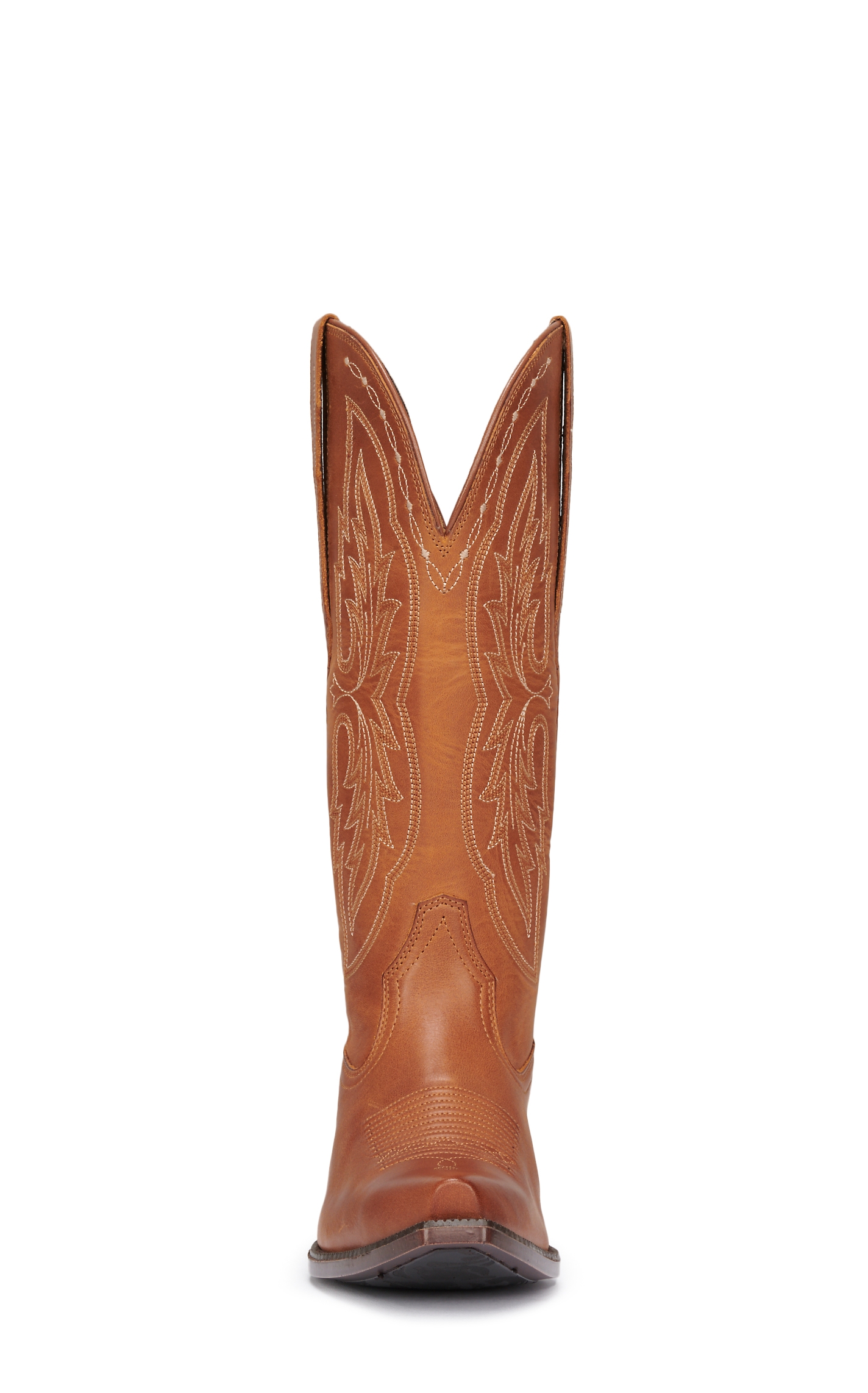 Ariat Women's Heritage Treasured Tan StretchFit X-Toe Cowboy Boots - Image 1