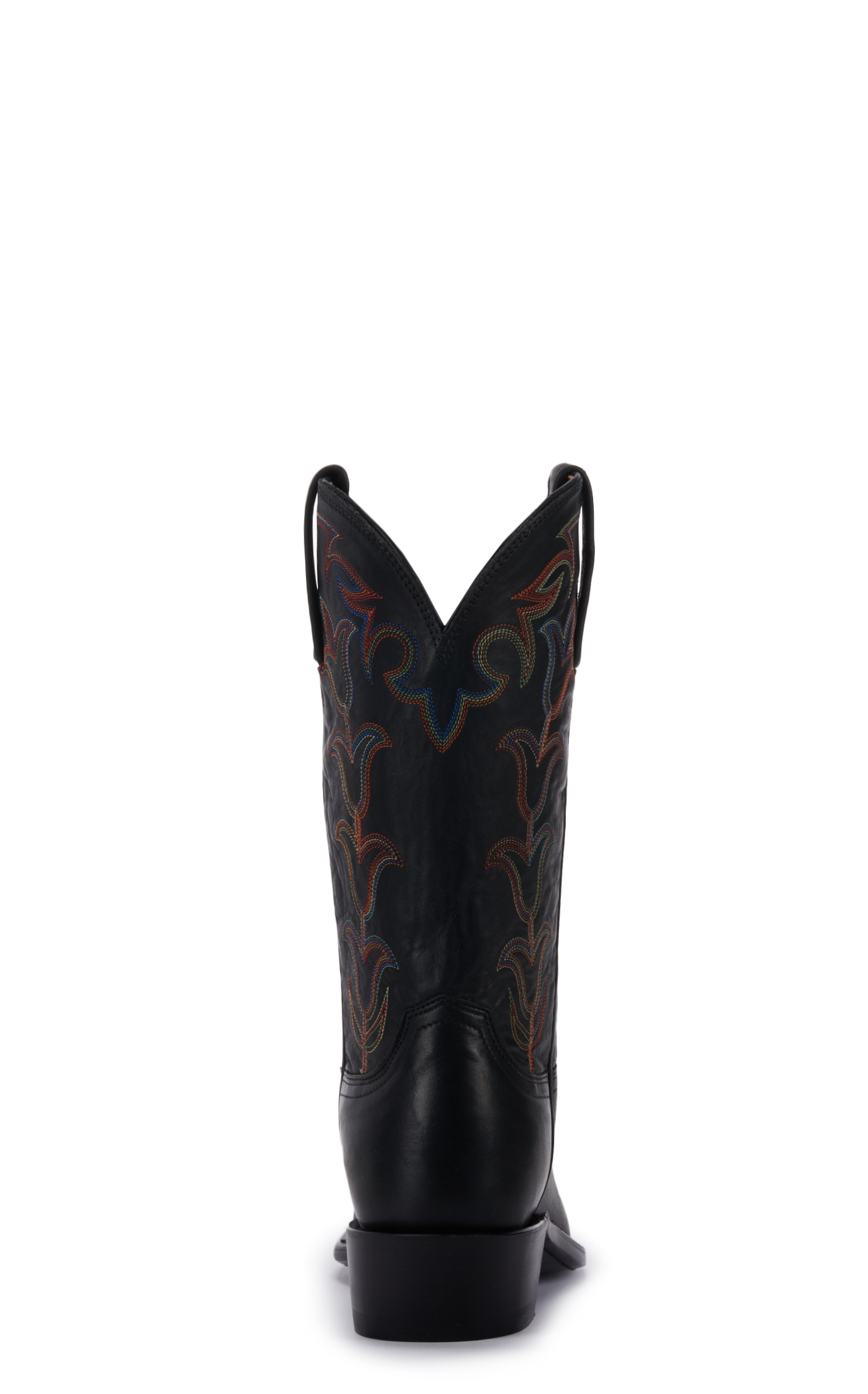 Lucchese Men's Tulip Black Ranch Hand Punchy Square Toe Western Boots - Image 1