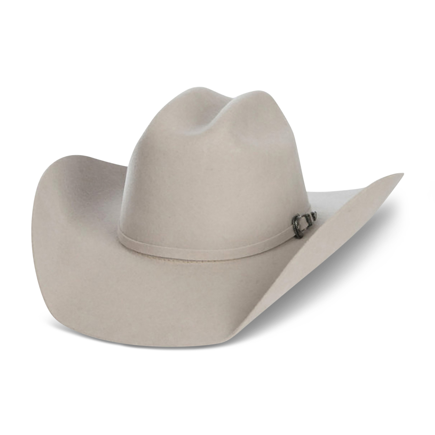 Cavender's Cowboy Collection 3X Silverbelly Cattleman's Crown Premium Wool Cowboy Hat - Image 1
