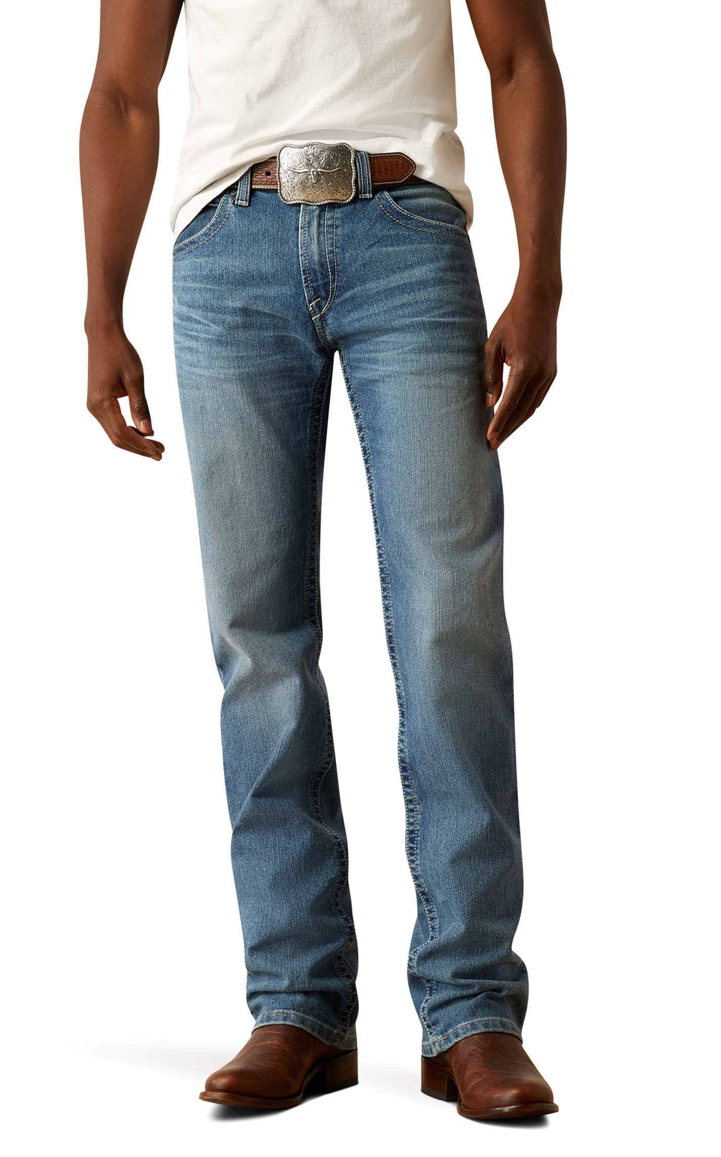 Ariat Men's M5 Forrest Clarence Medium Straight Jeans  - Image 1