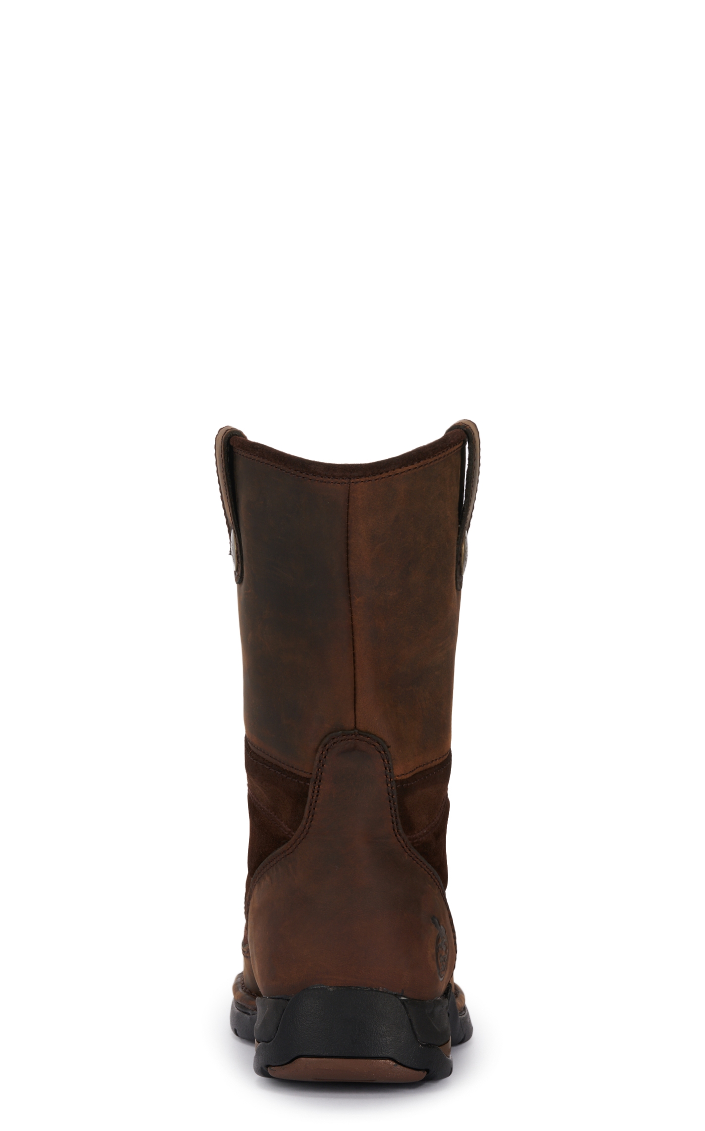 Georgia Men's Athens Brown Waterproof Wellington Moc Toe Work Boot - Image 1