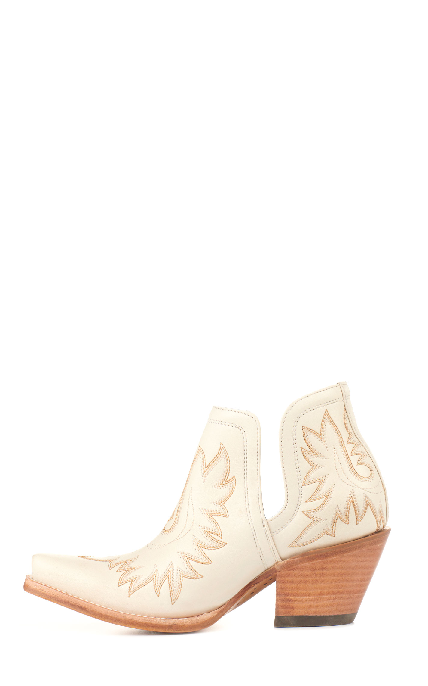 Ariat Women's Dixon Blanco Snip Toe Cowboy Booties - Image 1