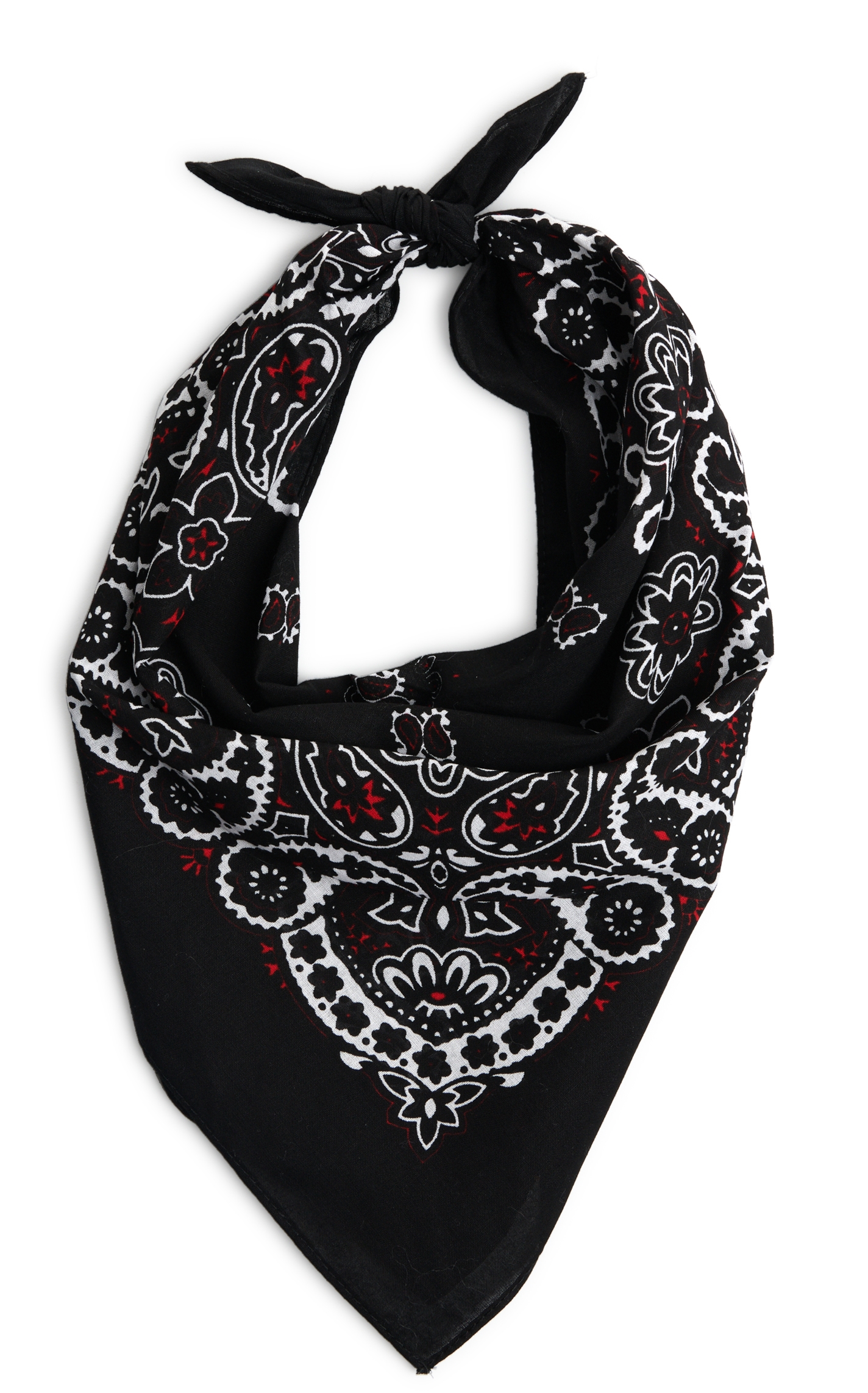 M&F Western Black with Red Bandana - Image 1