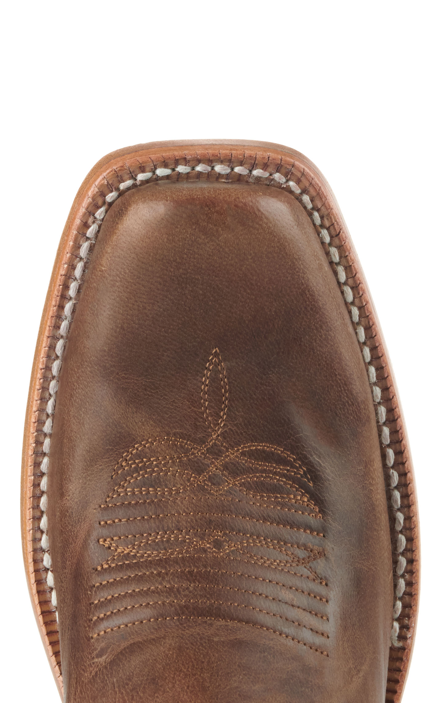 Ariat Women's Frontier Boon Pecan Brown Futurity TekStep Square Toe Cowboy Boots - Image 1